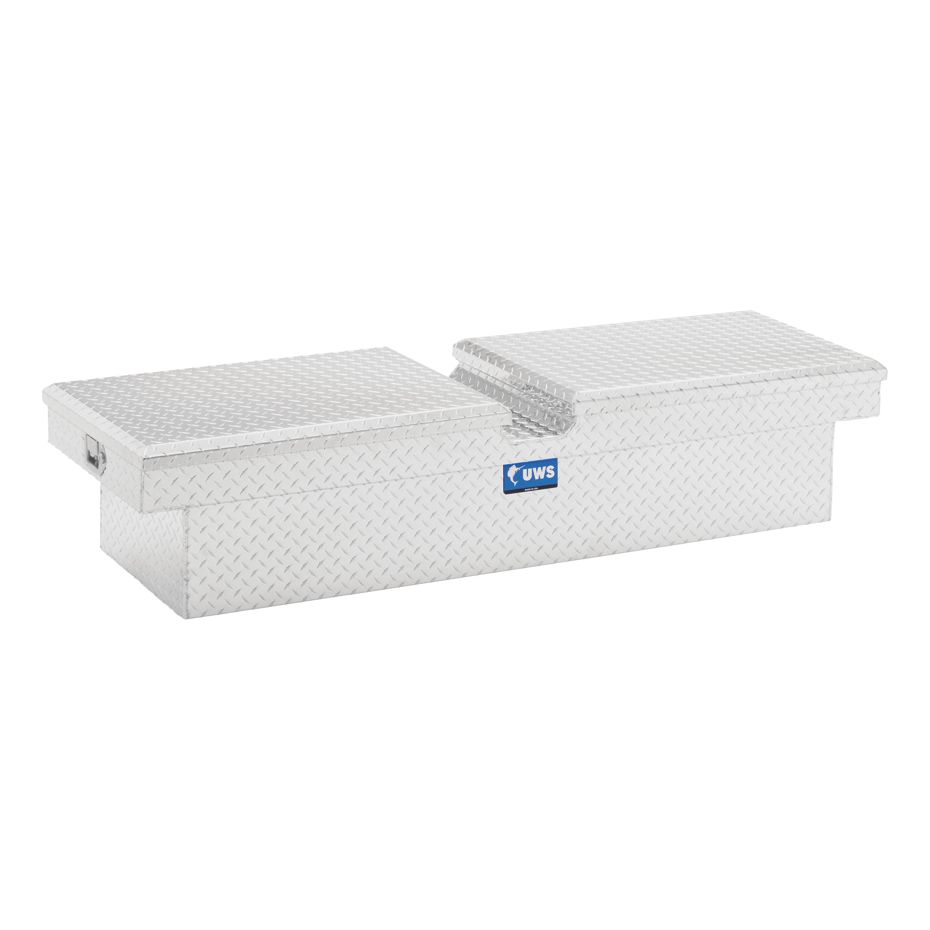 UWS 48-in x 8.75-in x 24.625-in Bright Aluminum Side Mount Truck Tool Box EC30001 Sansujyuku sansujyuku.com