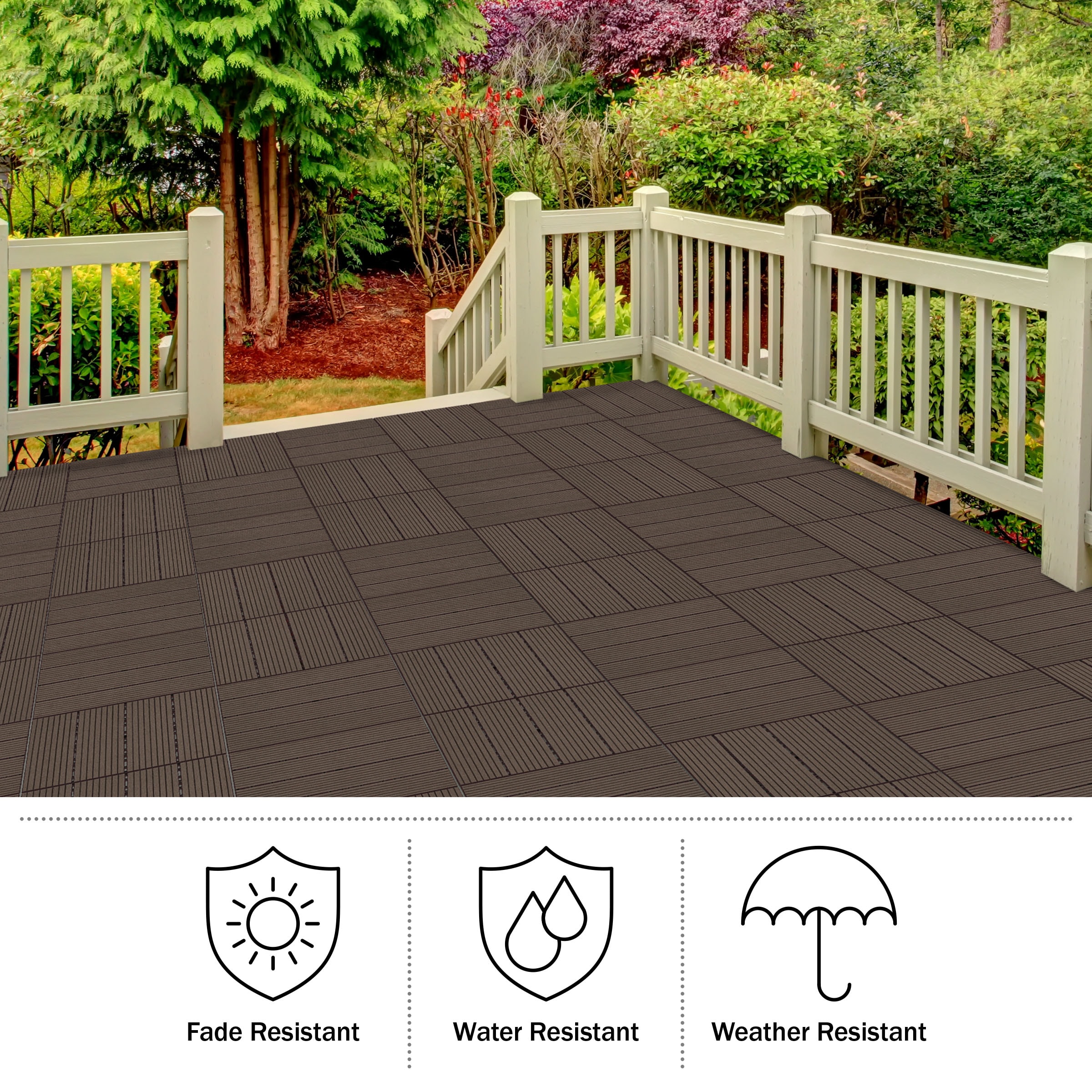 Pure Garden 50-LG1265 Deck-Tiles - View #4