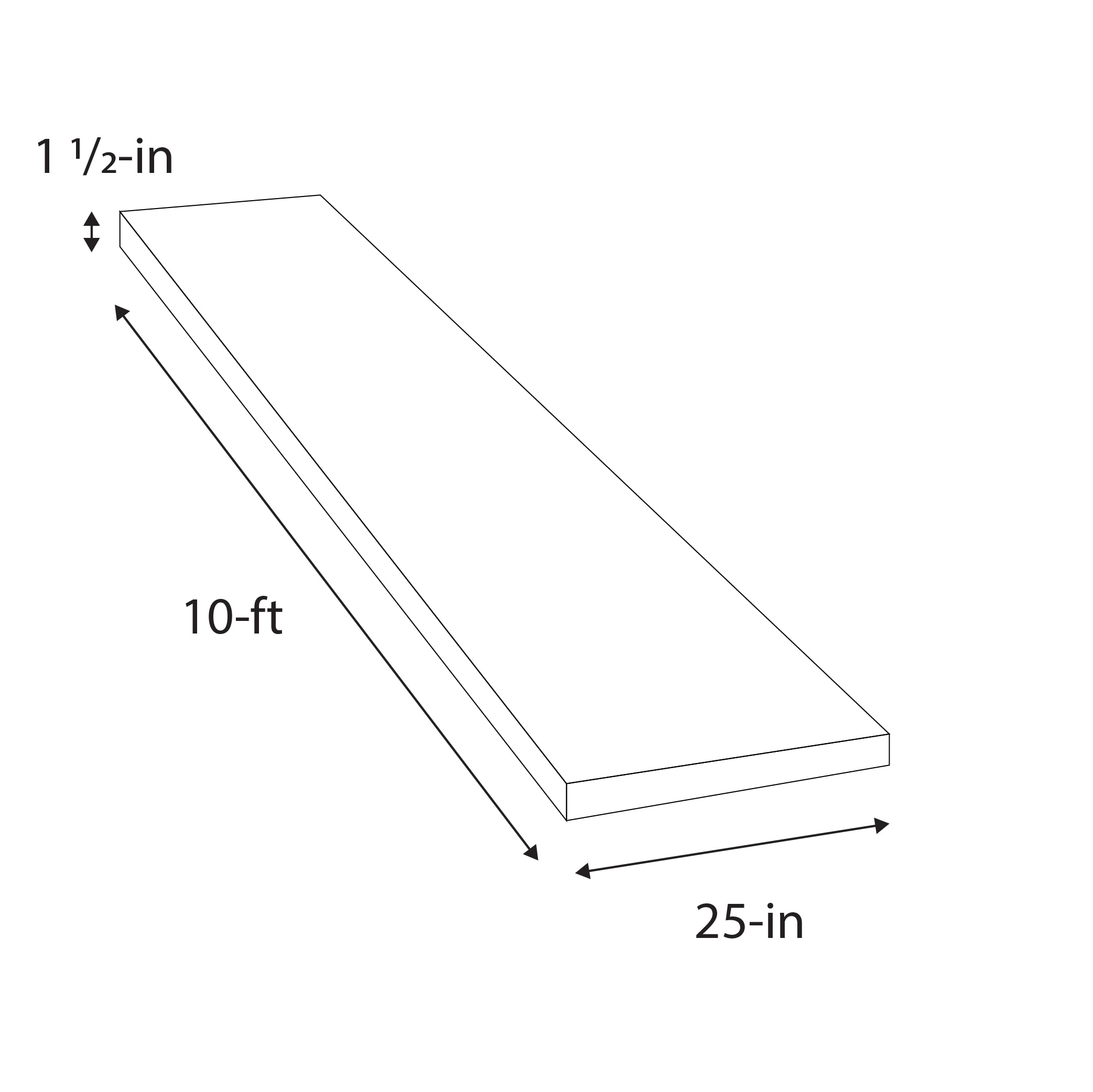 Sparrow Peak 1525SPASH-120 In-Stock-Lam-Countertops - View #4