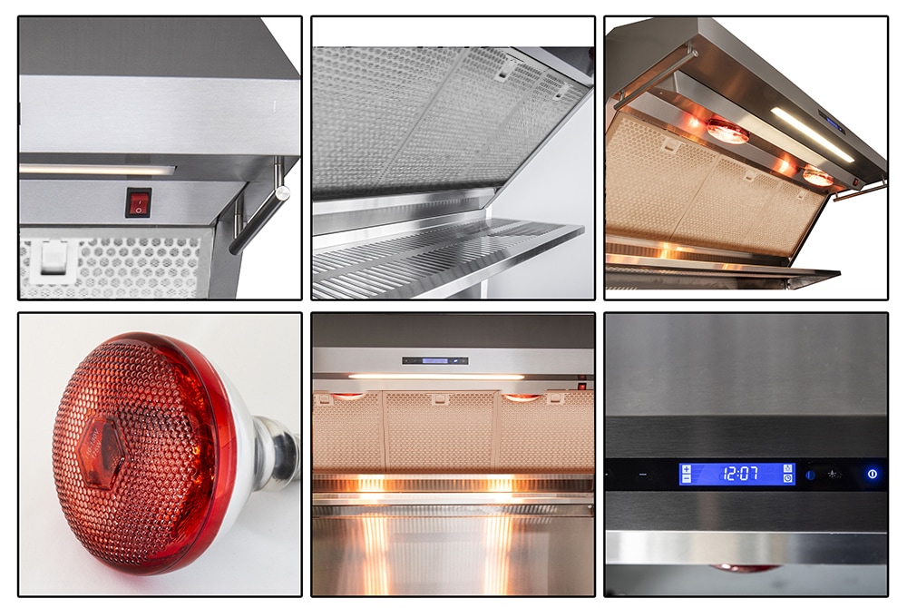 FORNO FRHWM5029-36HB Wall-Mounted-Range-Hoods - View #6