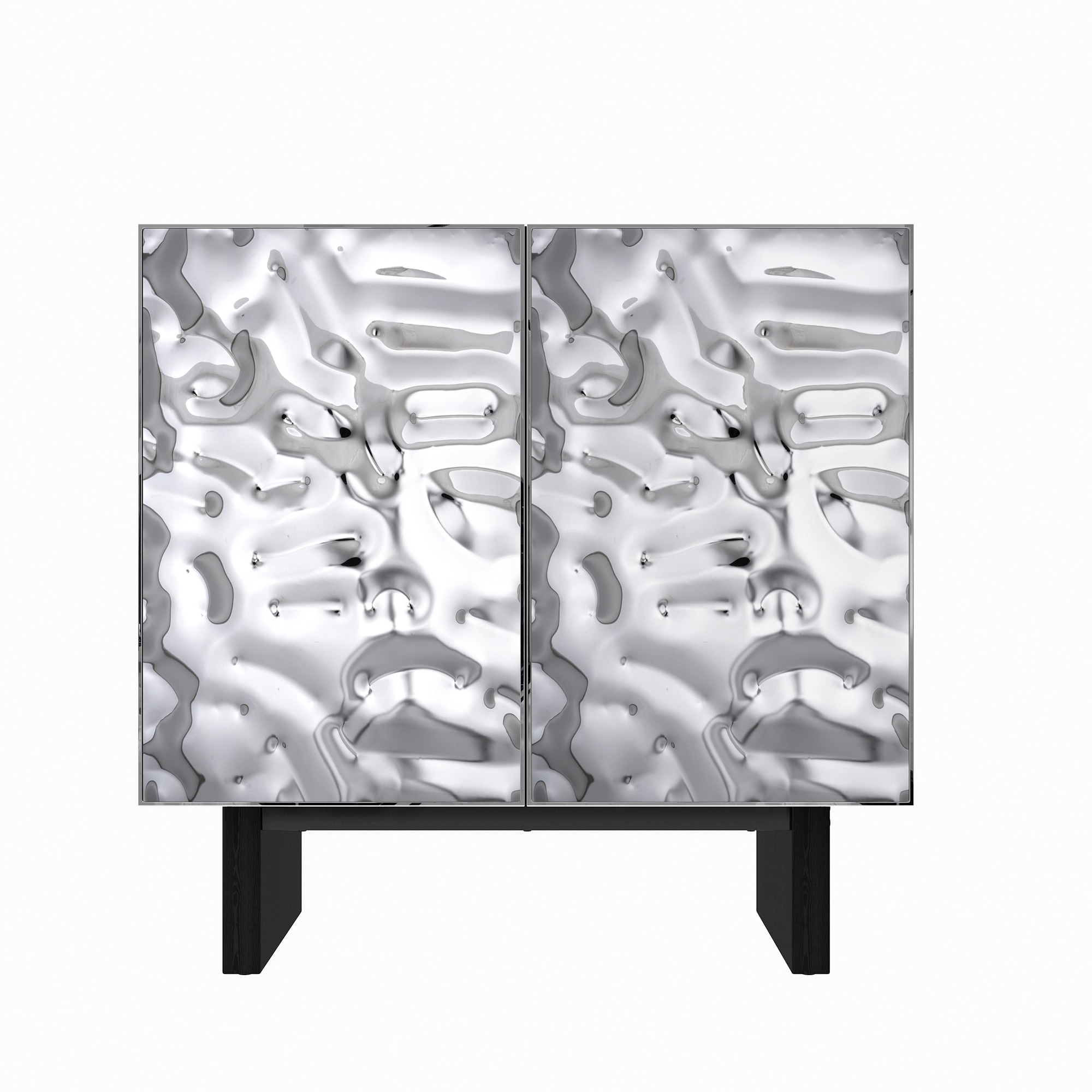 Clihome CL-1658CS-K-N 15.75-in W x 79-in H MDF White Freestanding Utility Storage Cabinet