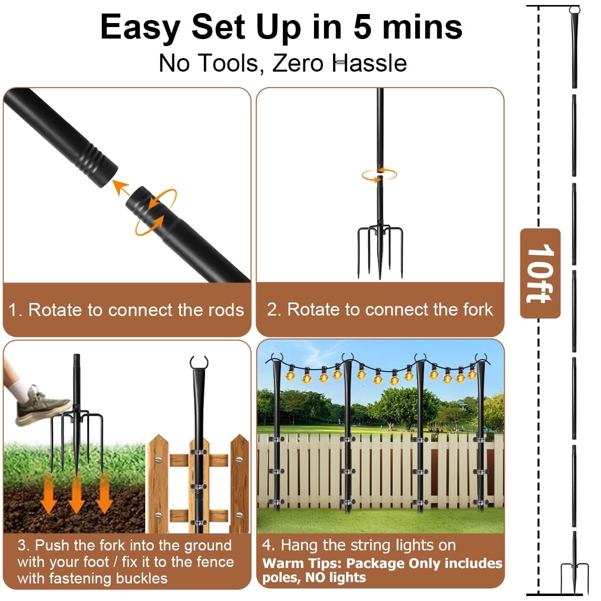AOIZGMY LAZ0429O63 Landscape-Lighting-Stakes - View #3