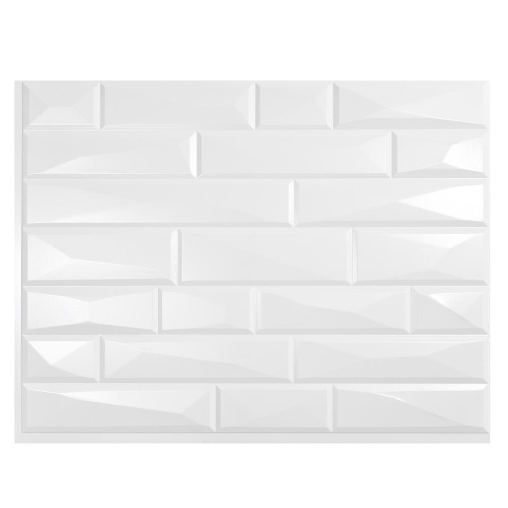 Gloss White Backsplash Panels