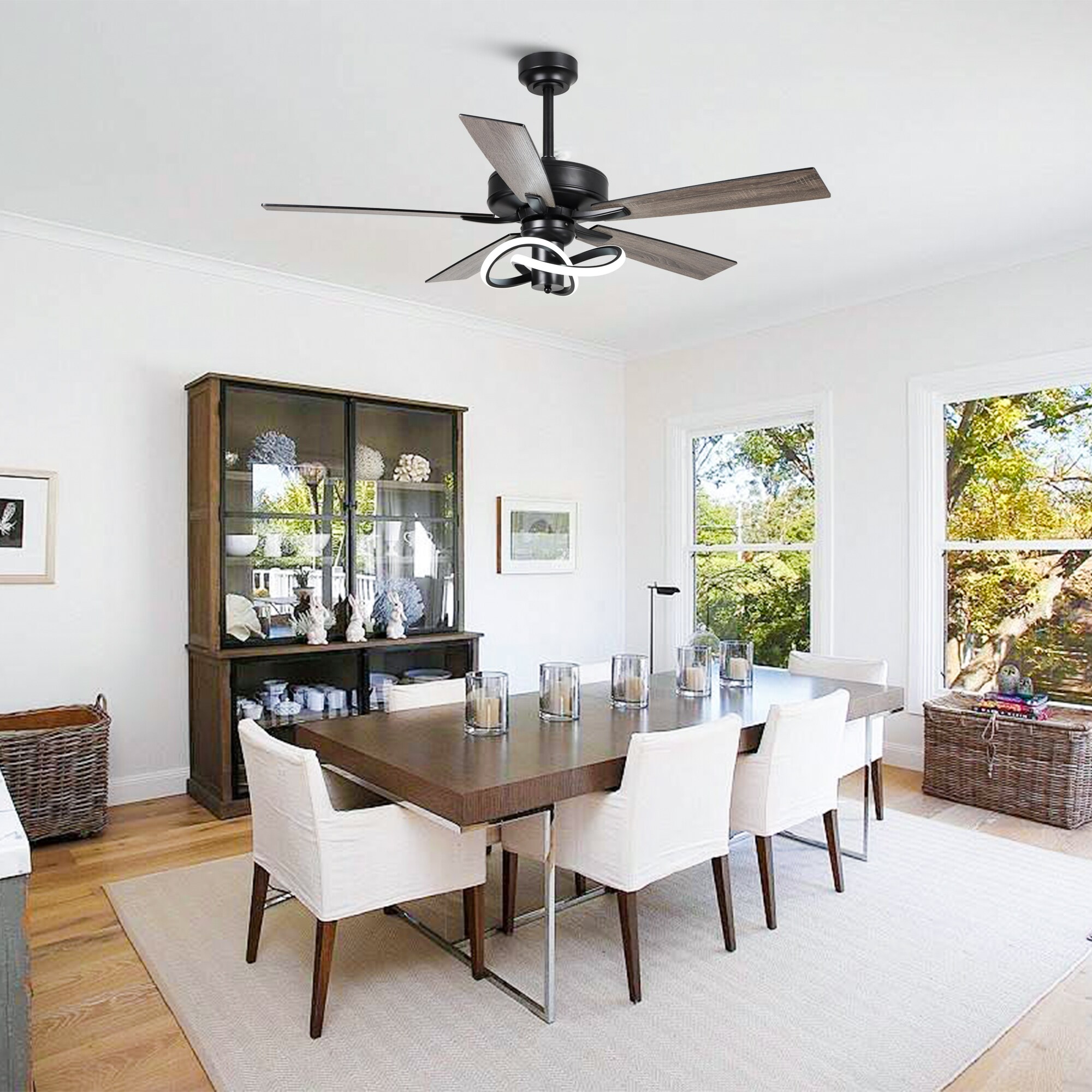 IHOMEadore MDF6001BK Ceiling-Fans - View #3