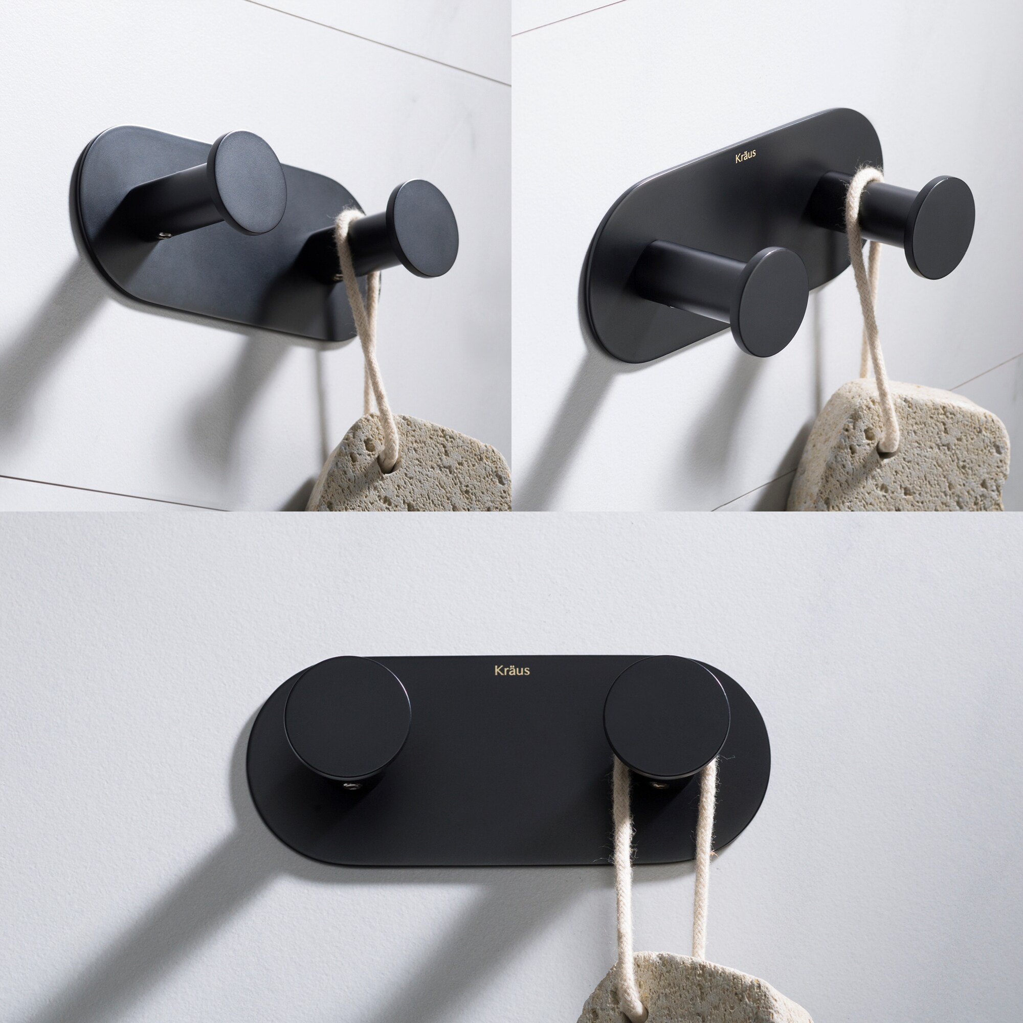 Kraus KEA-18803MB Robe-Hooks - View #4