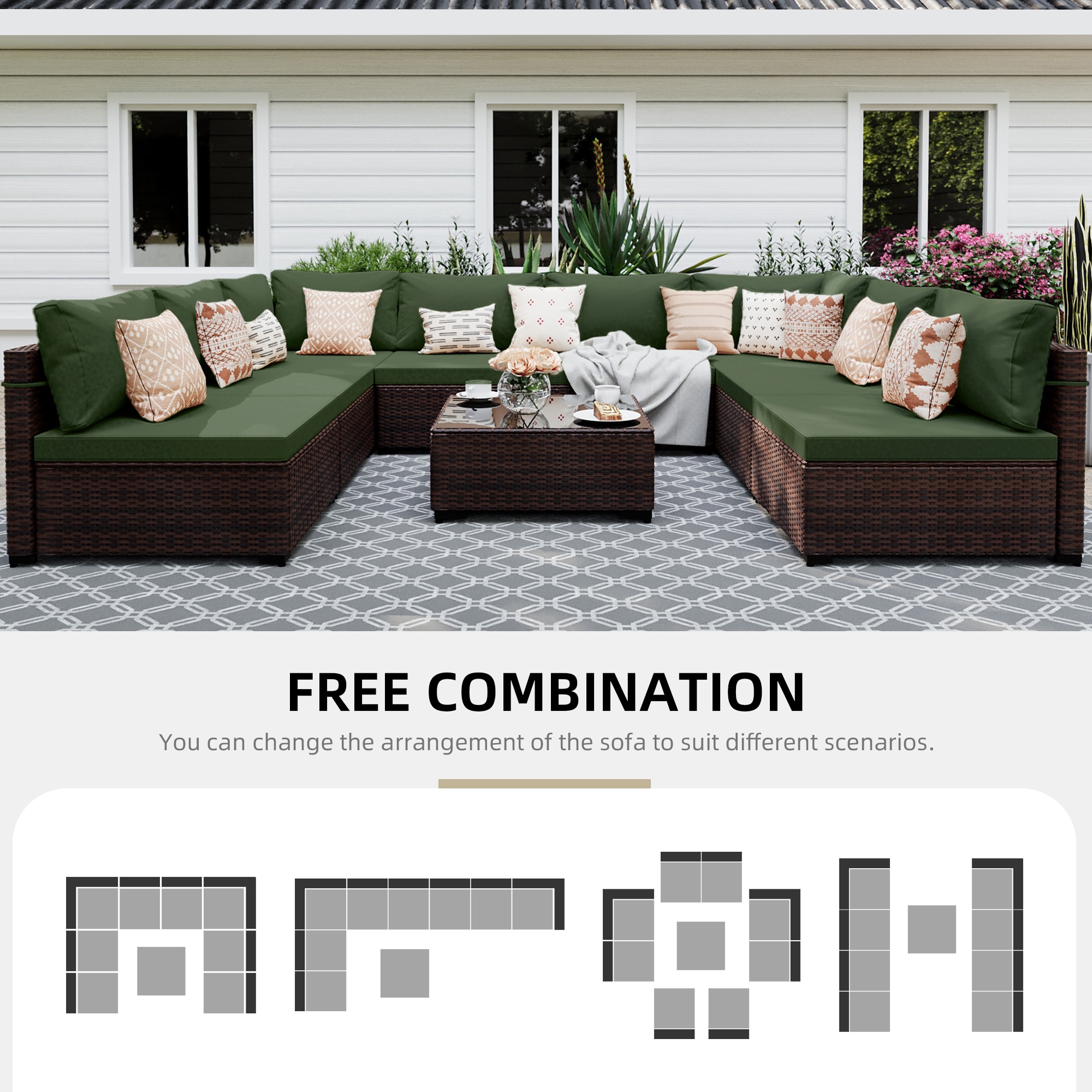 UPHA US1TBSF250534 Patio-Conversation-Sets - View #4
