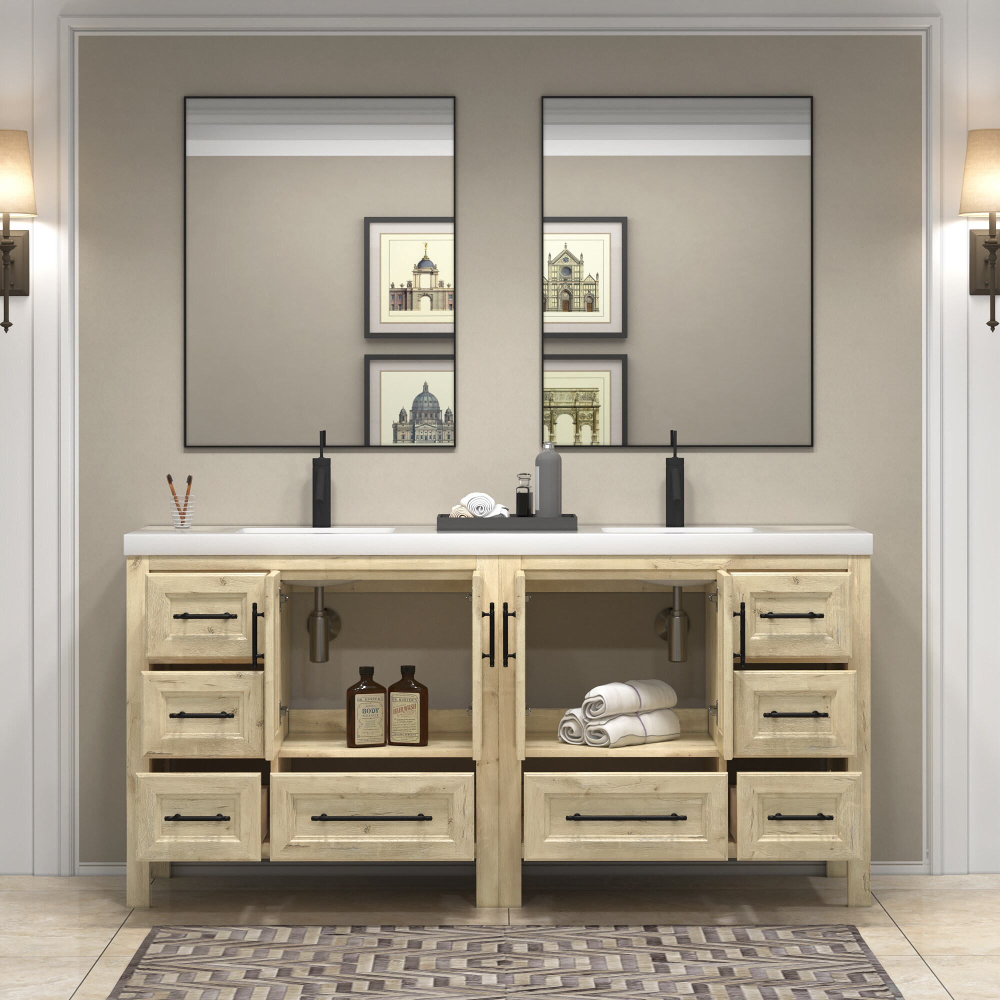 BV Better Vanity VIV72D-WO Bath-Vanity-Combo - View #5