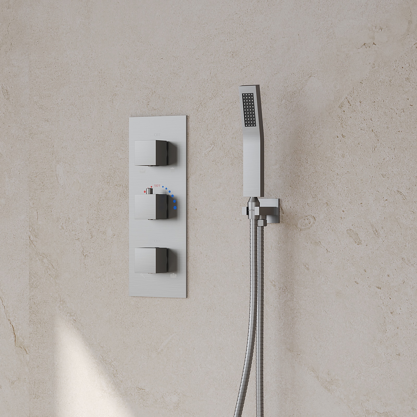 GRANDJOY SFS-1066-NK12 Showerhead-Bar-Panels - View #11
