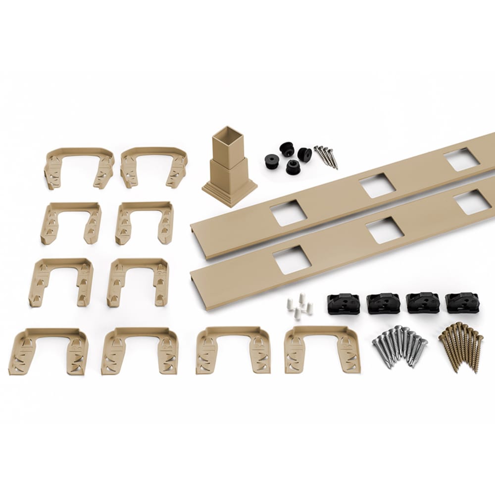Trex 870337 91.5-in x 3.88-in Transcend Rope Swing Composite Deck Railing Completer Kit (33-Pack)