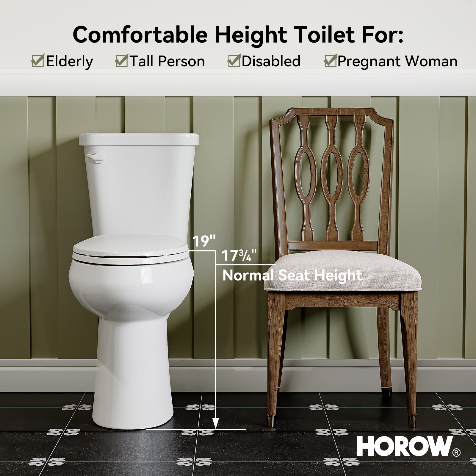 HOROW HR-E19S toilets - View #3