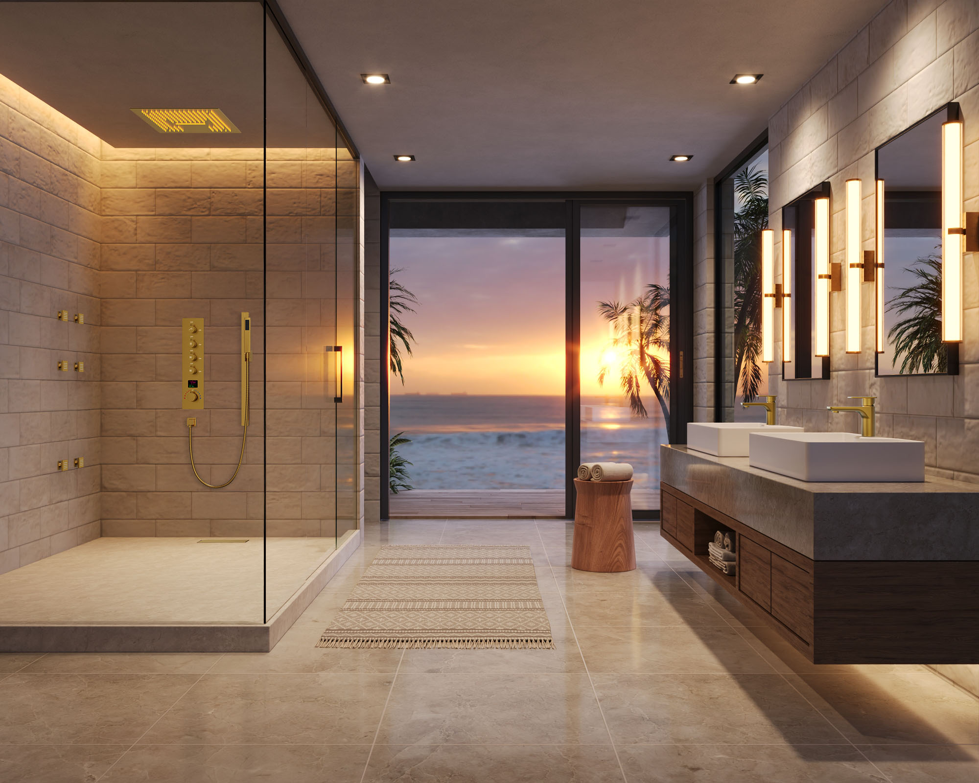 GRANDJOY SGF10GJ-27-BG16 Tub-Shower-Faucets - View #3