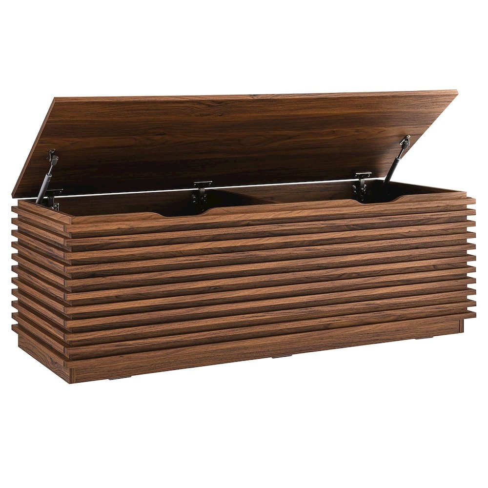 Modway EEI-6057-WAL bench - View #3