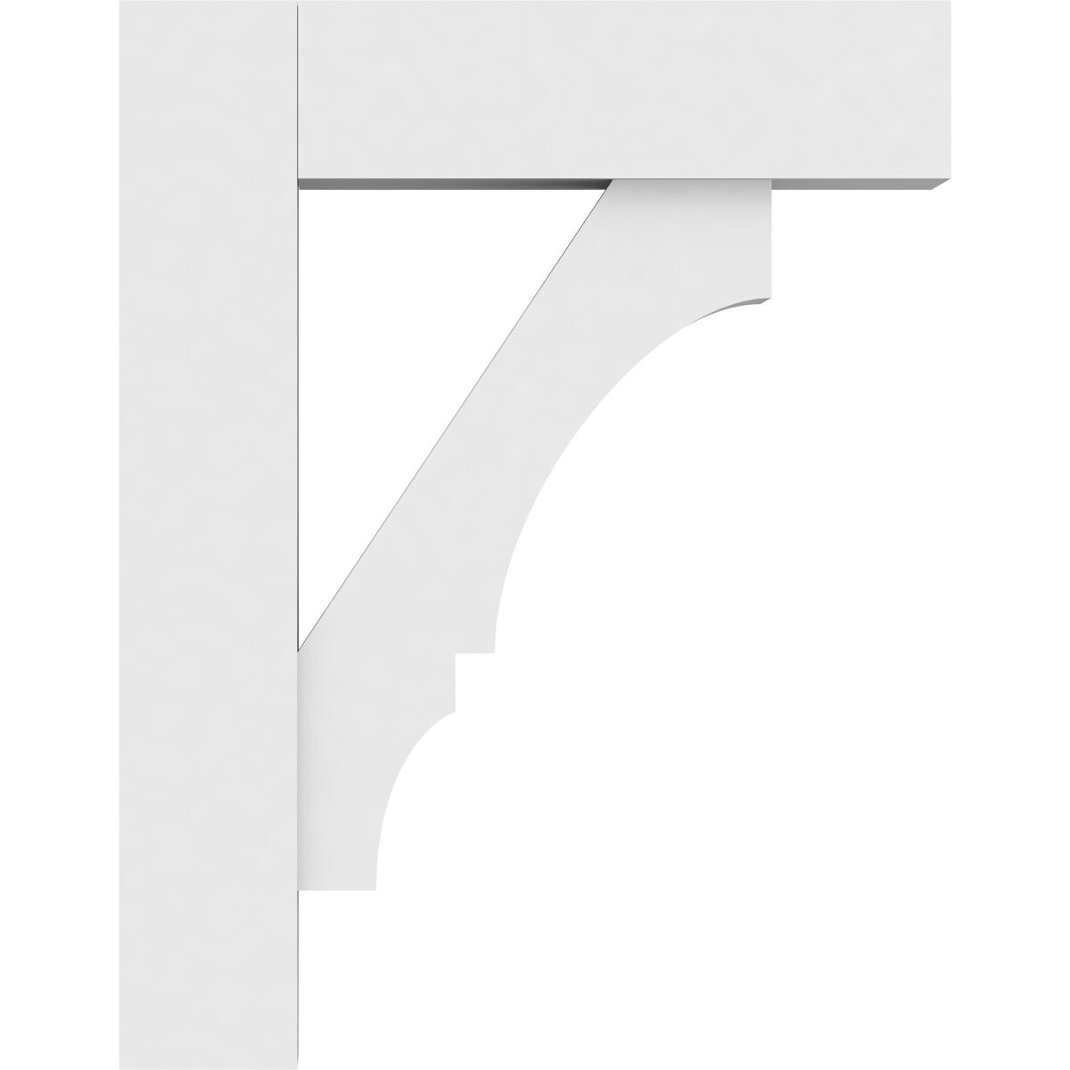 Ekena Millwork BKTP03X14X18BOA05 Exterior-Brackets-Braces - View #3
