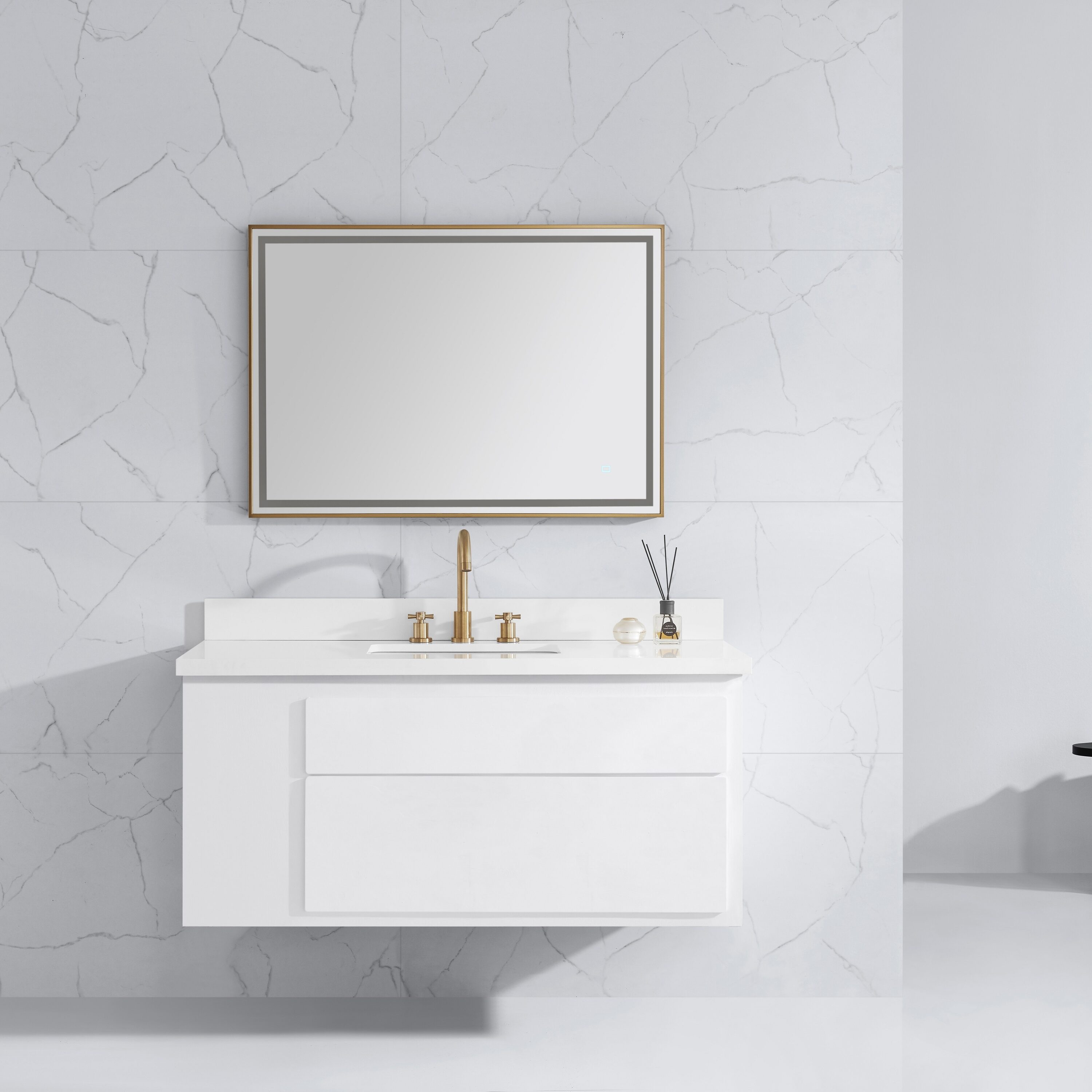 Avanity LED-M39-BG Framed-Bath-Mirrors - View #5