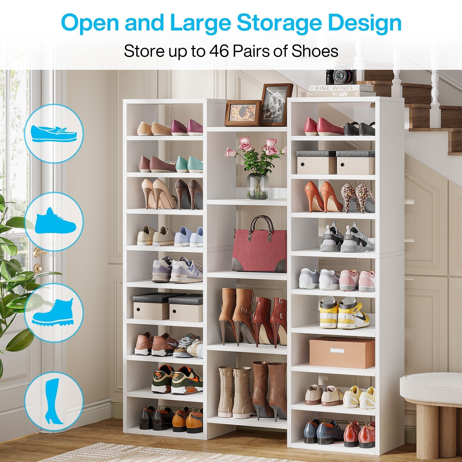 Tribesigns HOGA-NY209 Shoe-Racks - View #3