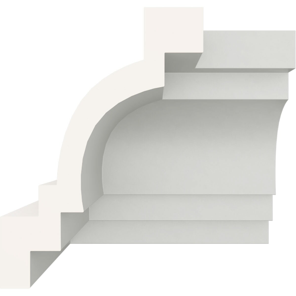 Ekena Millwork MIC03X04TR Moulding-Blocks - View #3