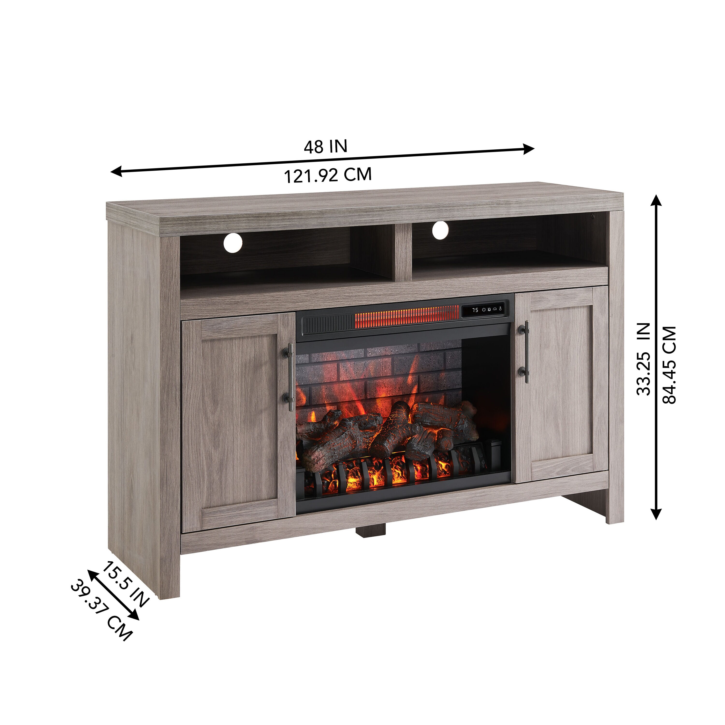 Style Selections 2408FM-23-273 Electric-Fireplaces - View #2