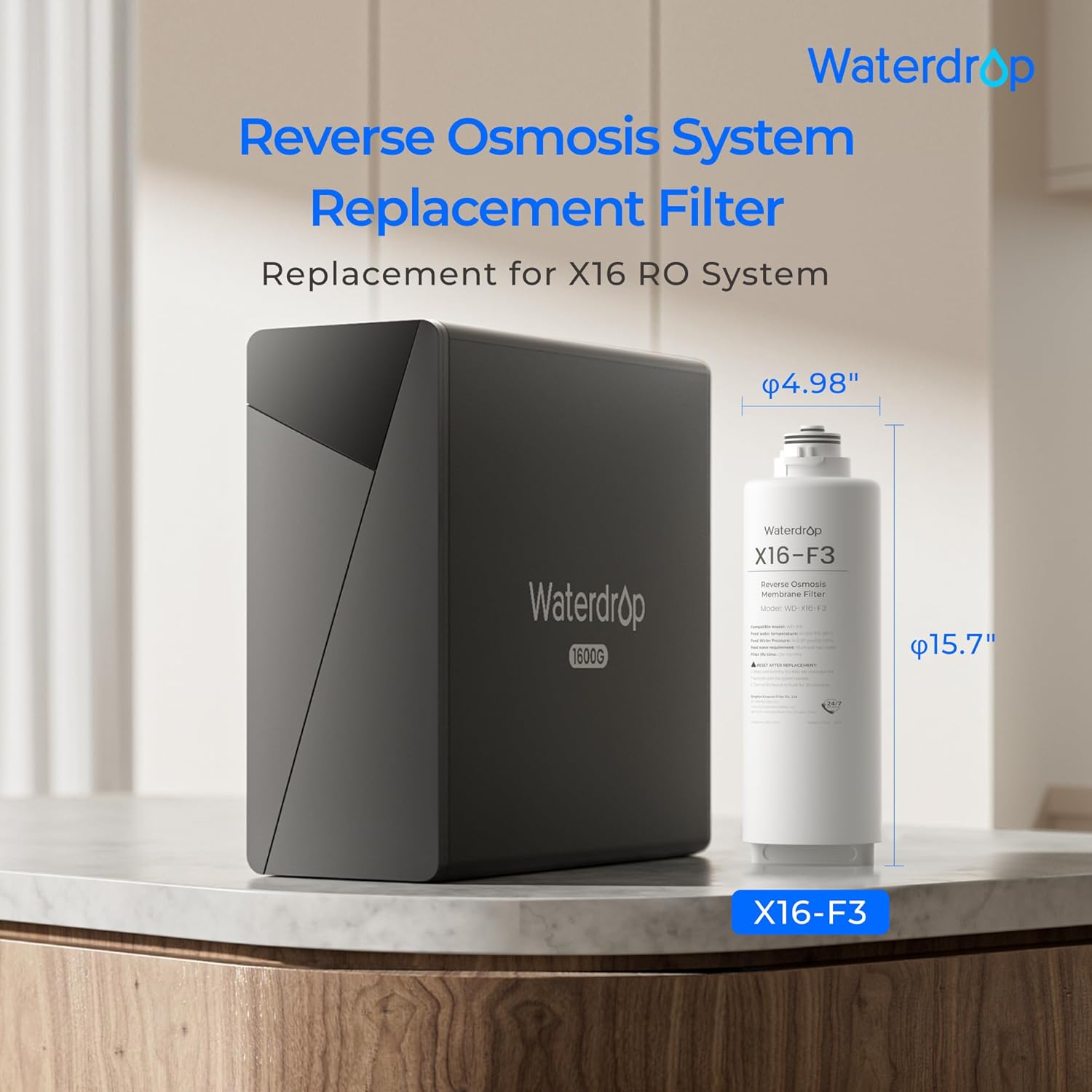 Waterdrop B-WD-X16-RPFK Under-Sink-Filtration-Systems - View #7