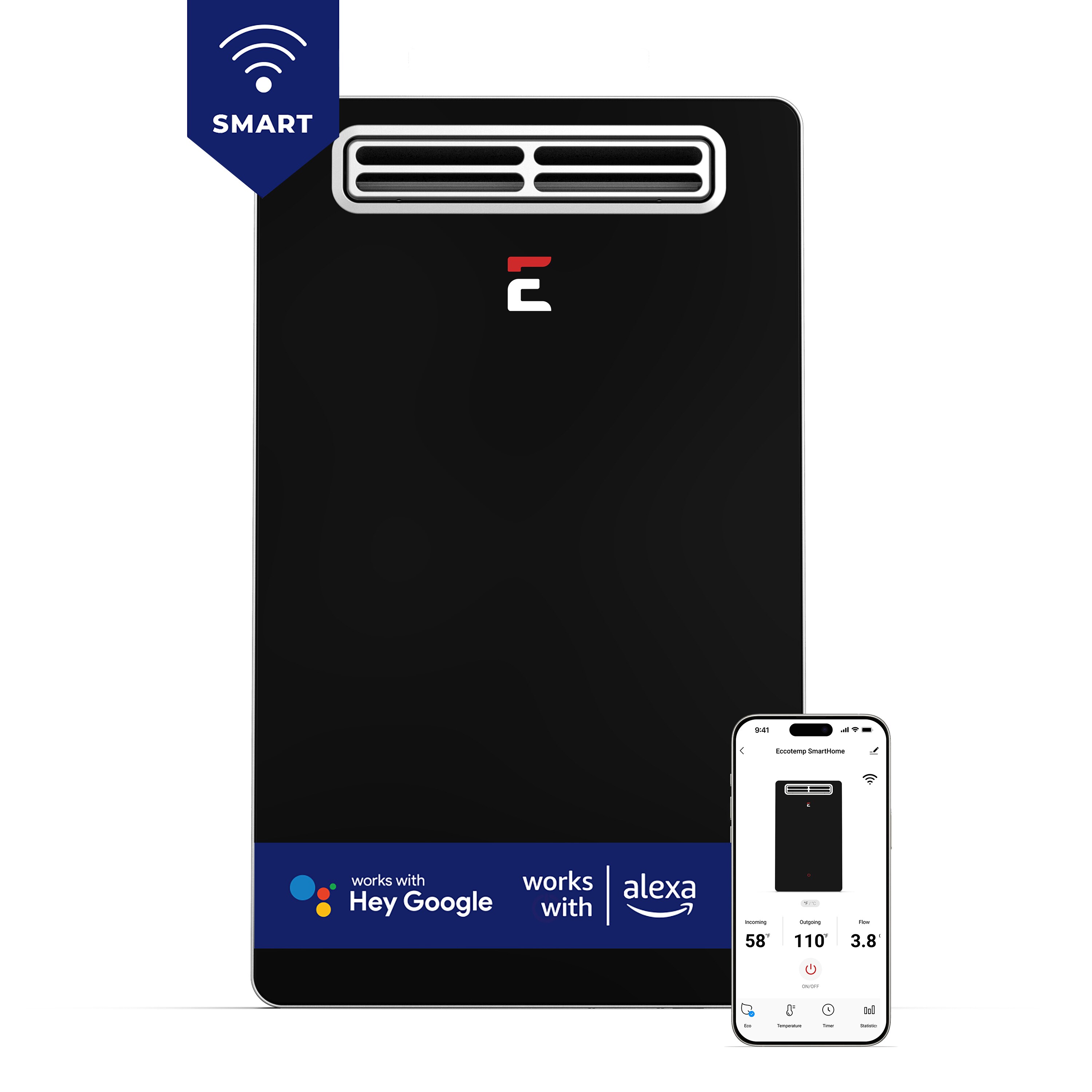 Eccotemp SH22-LP Smarthome Sh22-lp Outdoor Liquid Propane Tankless Water Heater