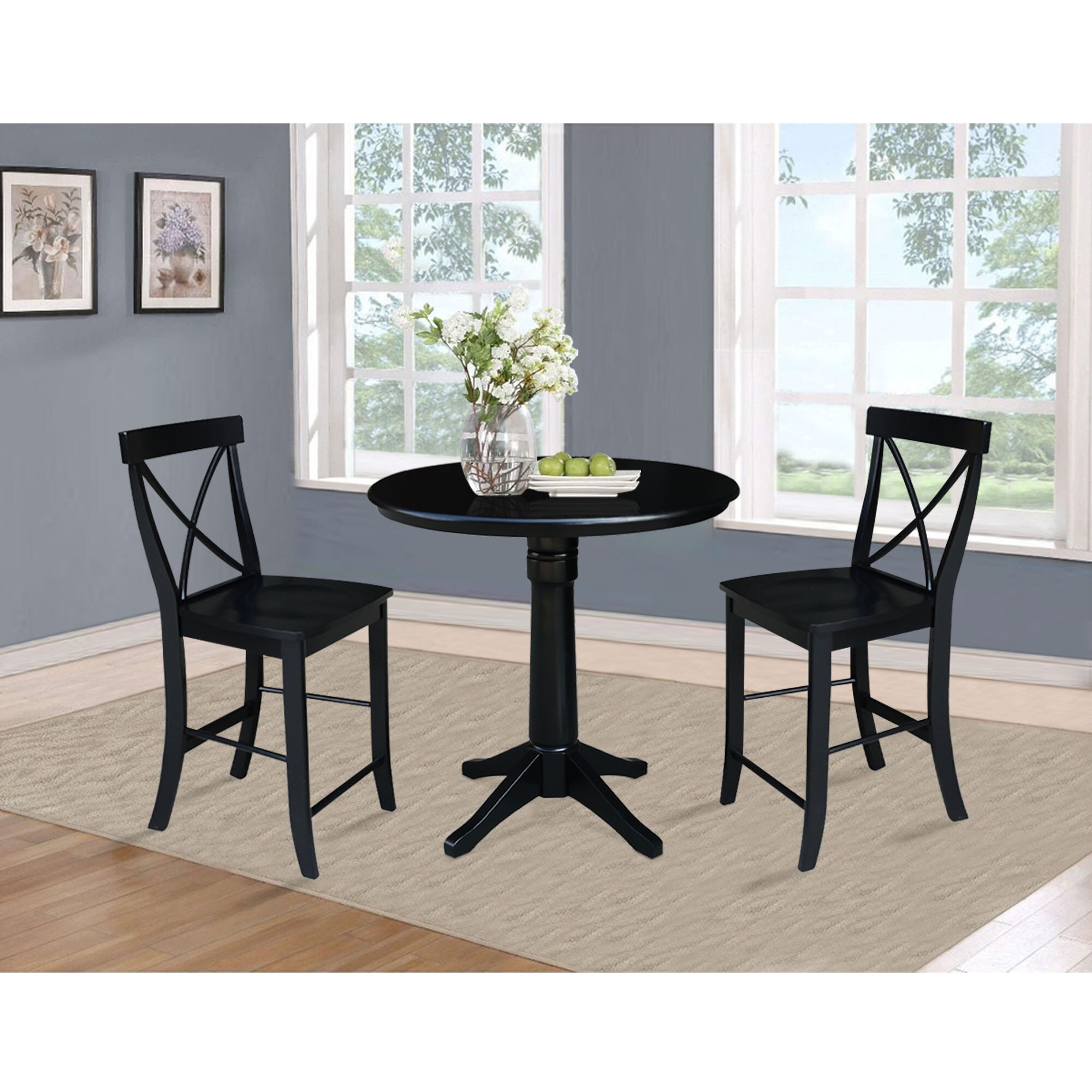International Concepts K46-36RT-27B-S6132-2 Dining-Sets - View #2
