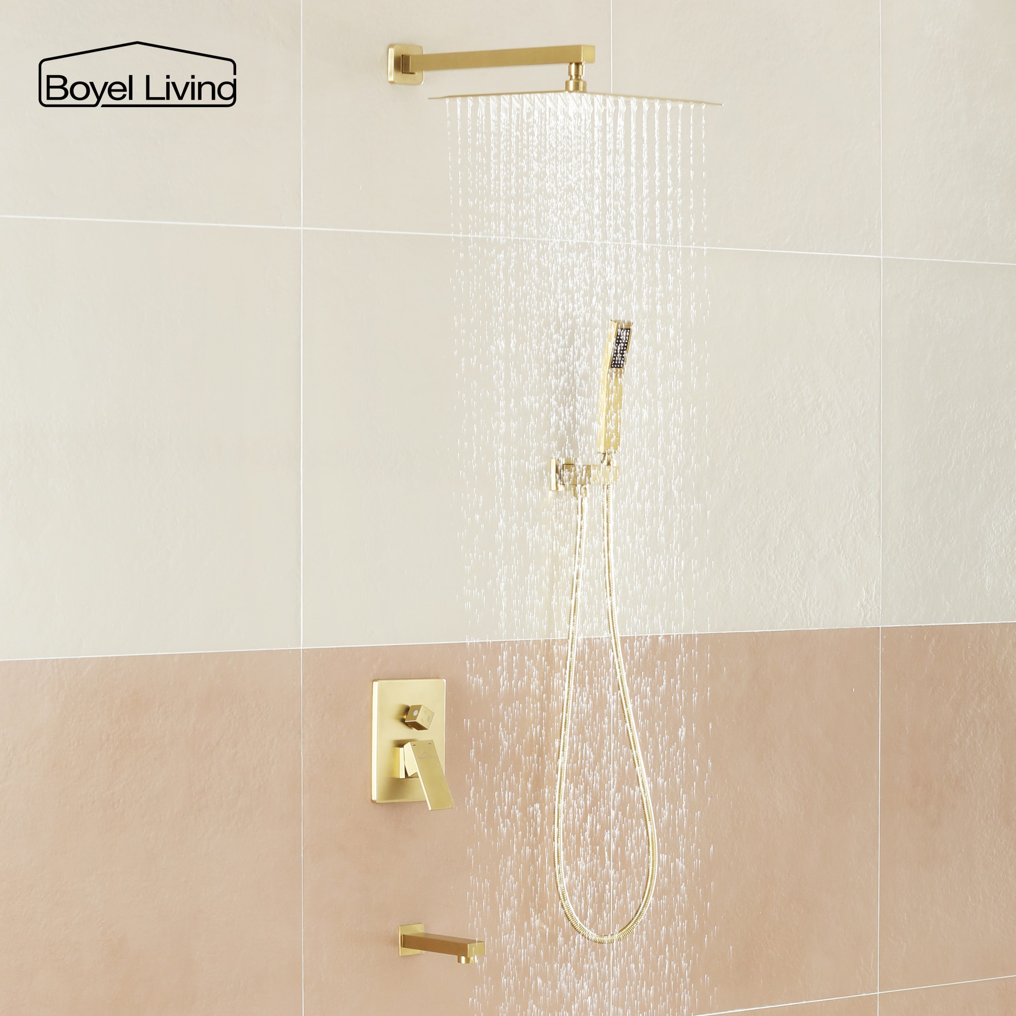 Clihome CHMS-12BG-A3801 Showerhead-Bar-Panels - View #4