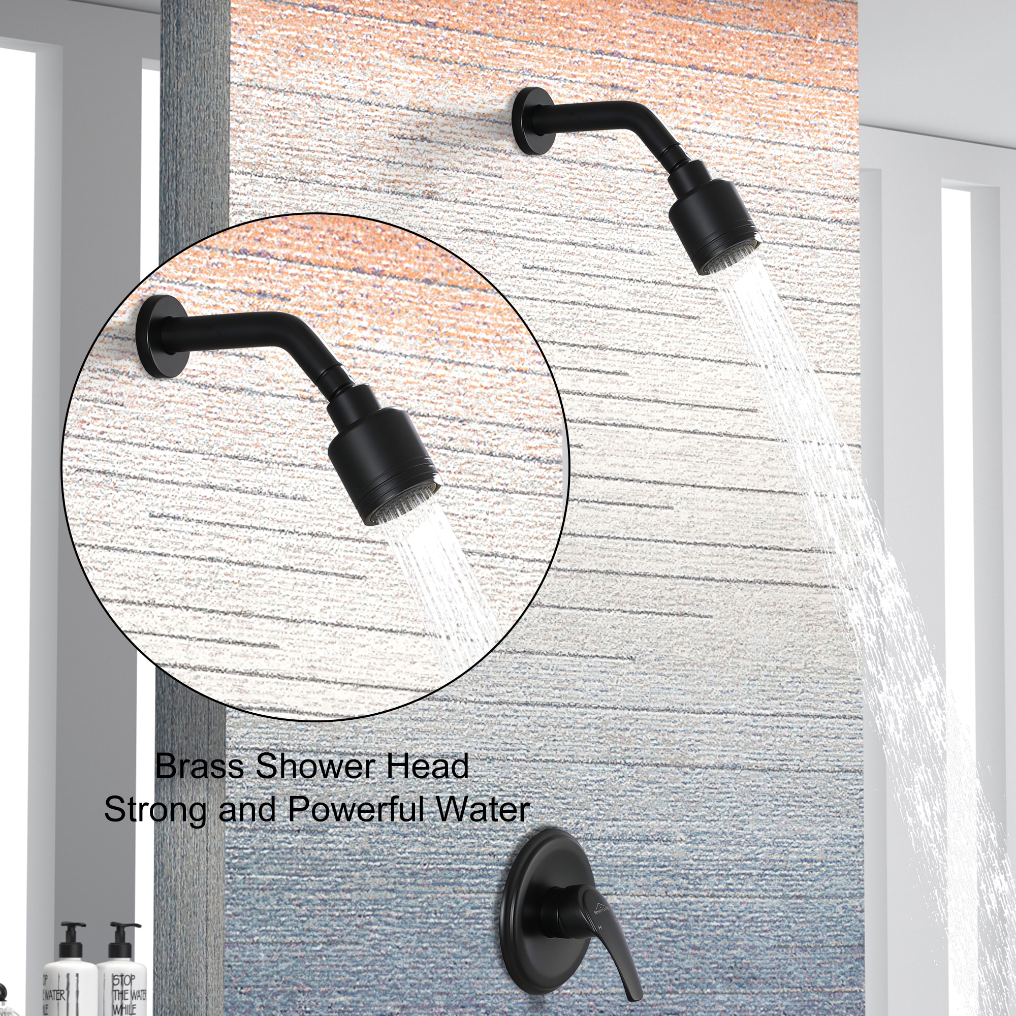 Clihome SMD-88010B Showerhead-Bar-Panels - View #2