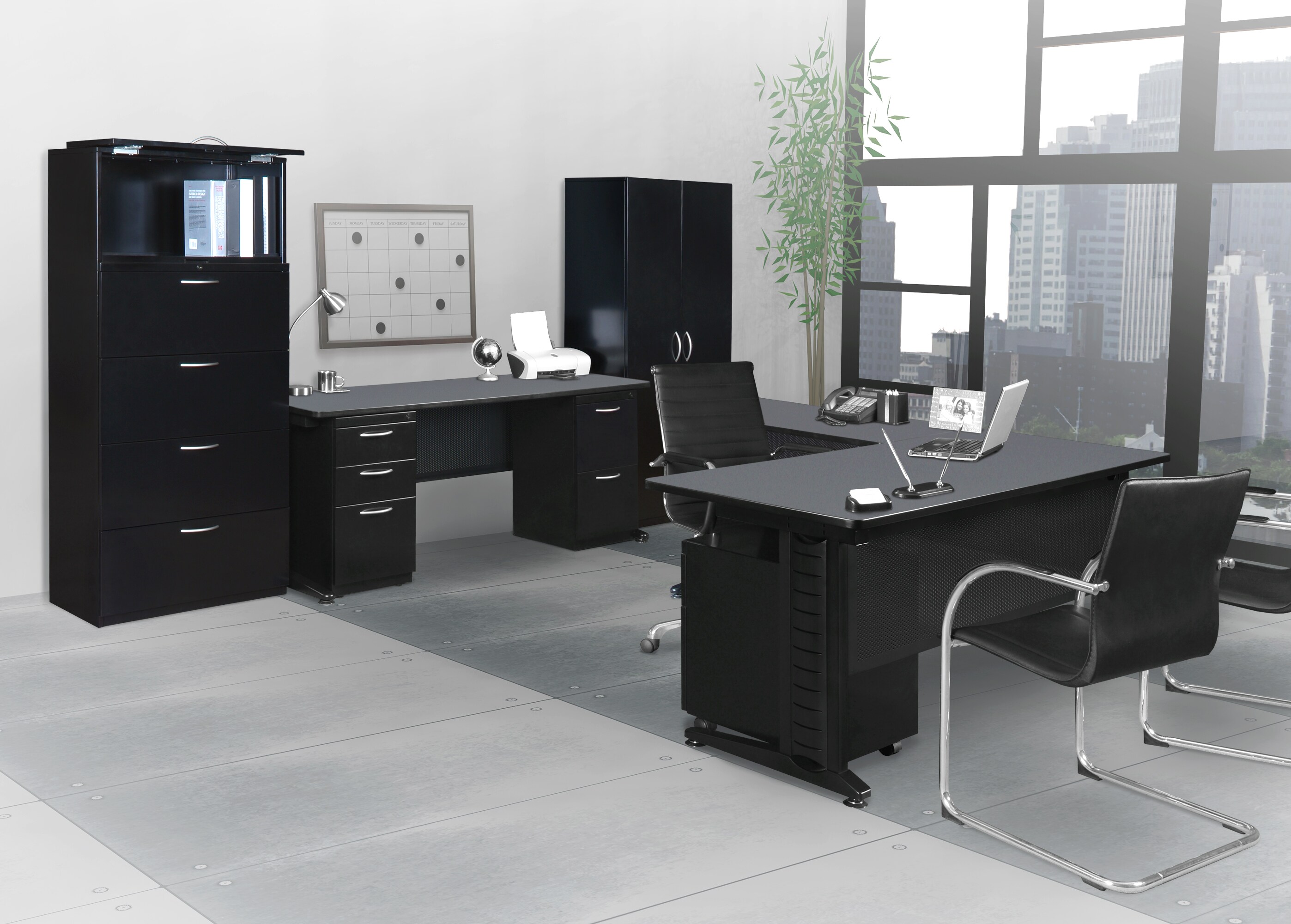 Regency MDP7224GY desks - View #7