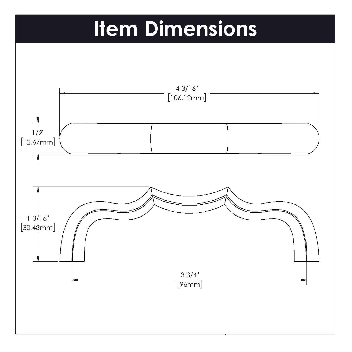 Belwith Keeler B076140-14 Cabinet-Pulls - View #4