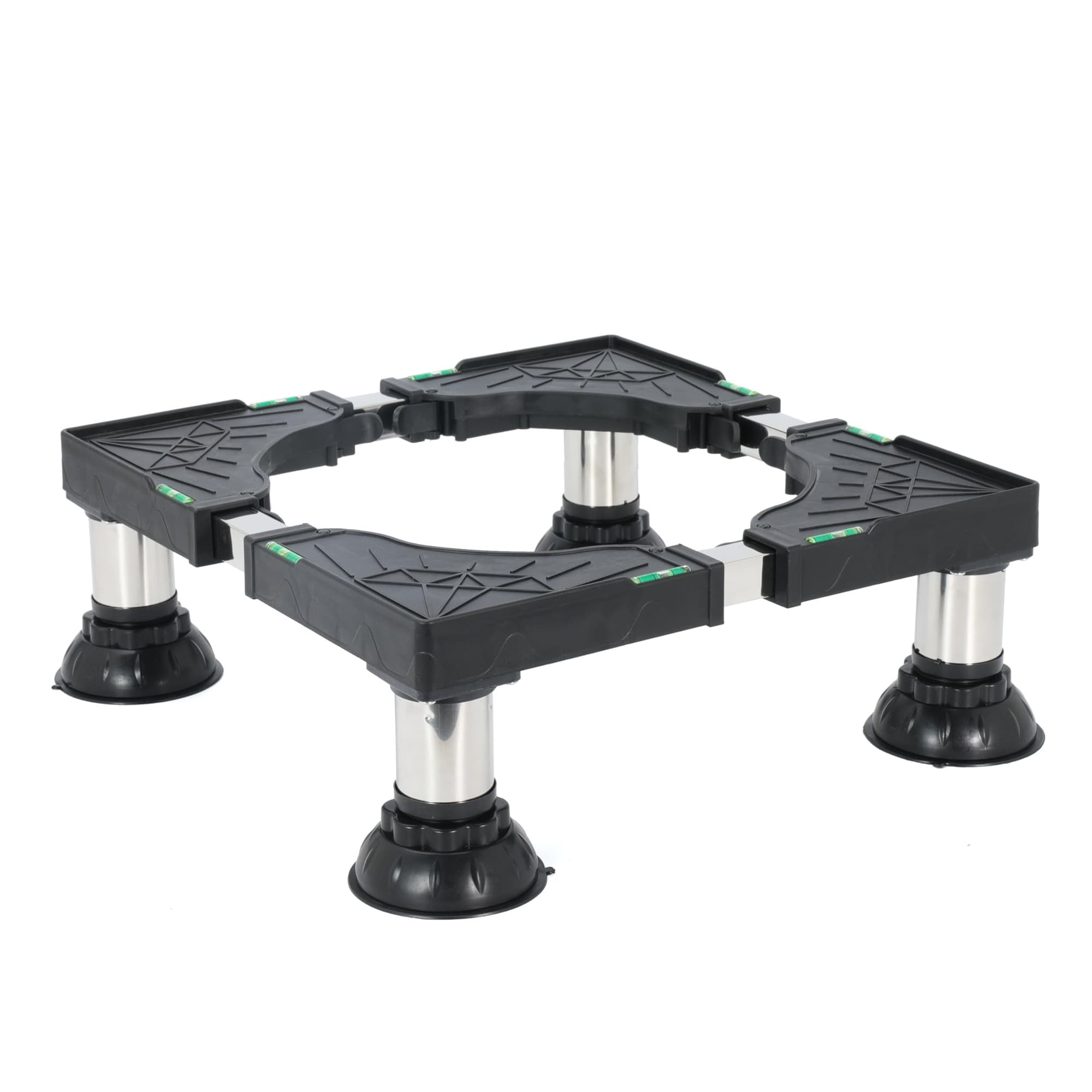 Anqtovp - Adjustable Appliance Stand for Washer Dryer Refrigerator Air Conditioner Heavy Duty Fu...