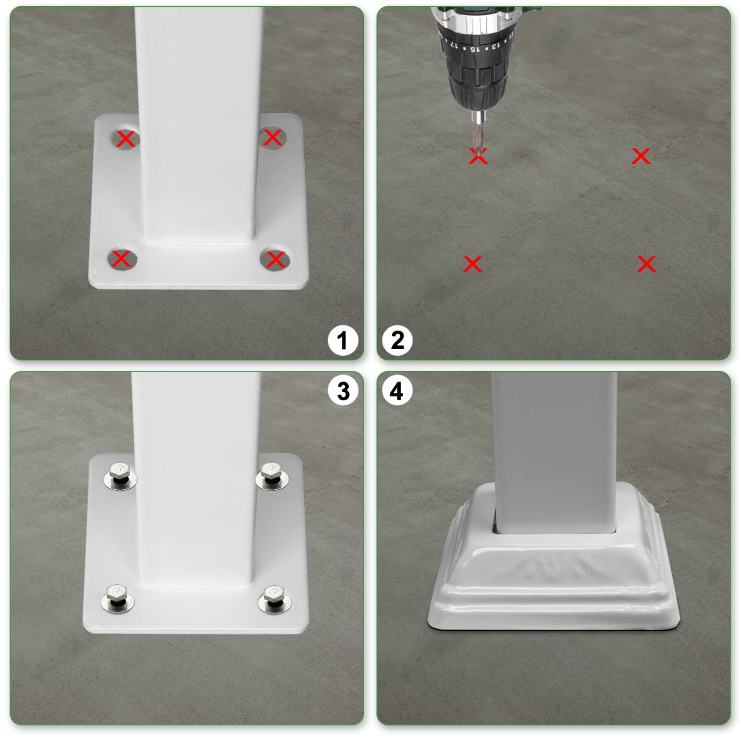 Angel Sar L2ZYYA403HROS-WT Interior-Stairpart-Railing - View #6