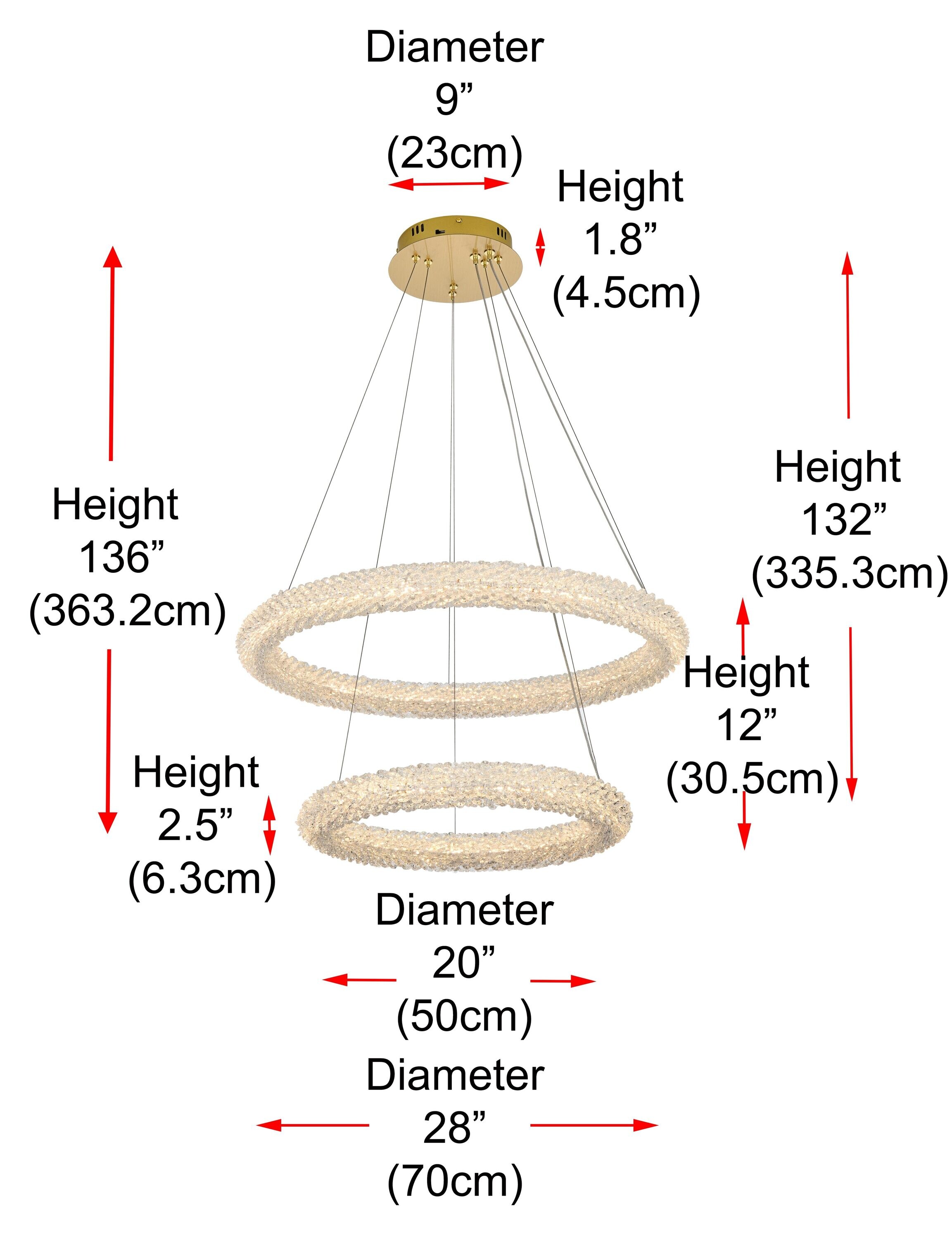 Elegant Decor HF11400G28SG b090015 - View #11