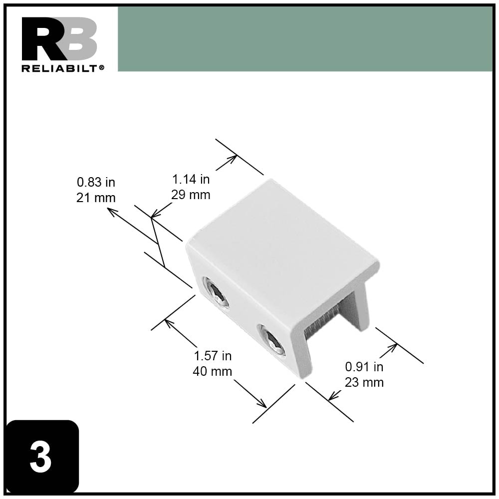 RELIABILT 27835PHBLG2 Casement-Window-Locks - View #4