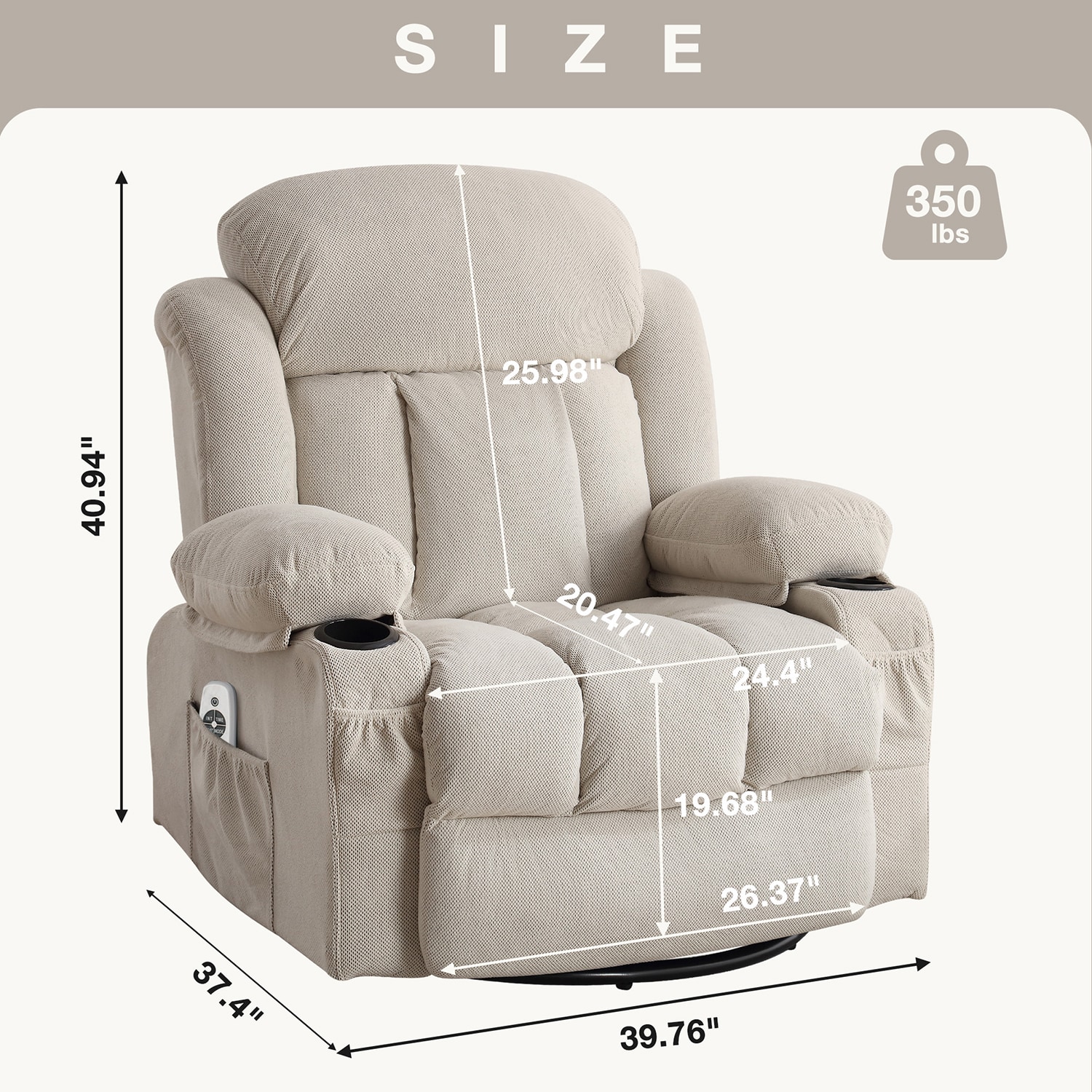 GZMR GM-W1525 recliners - View #7