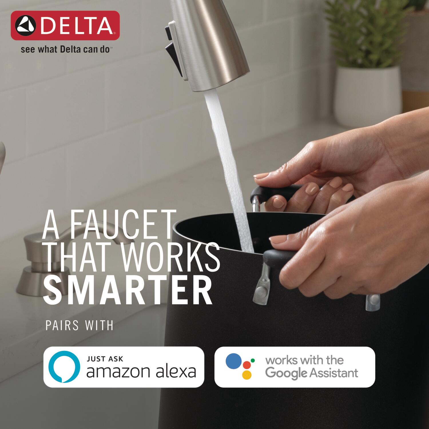 Delta 9113TV-BL-DST Kitchen-Faucets - View #3