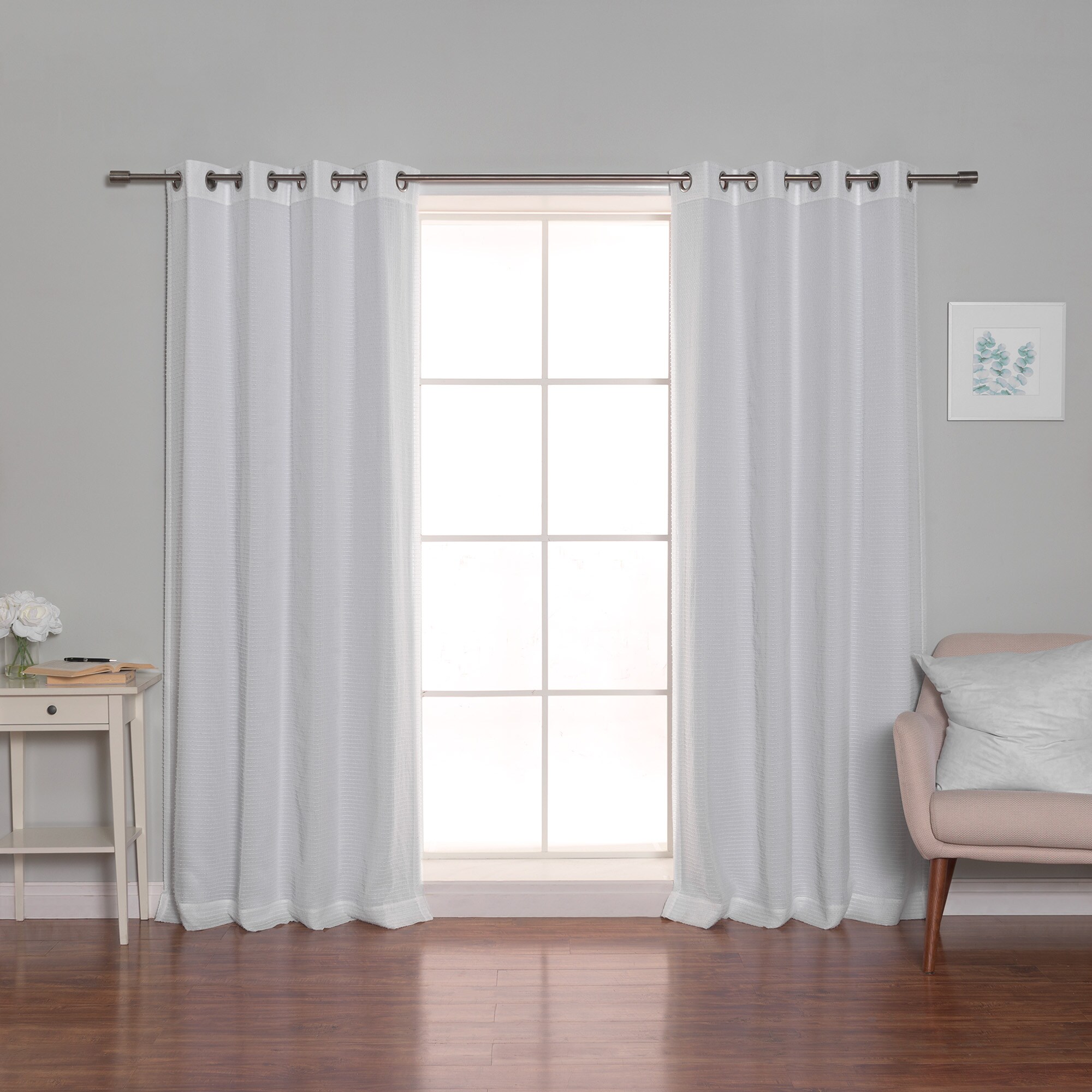 Best Home Fashion MM-STRIPE-96-VAPOR curtains - View #6