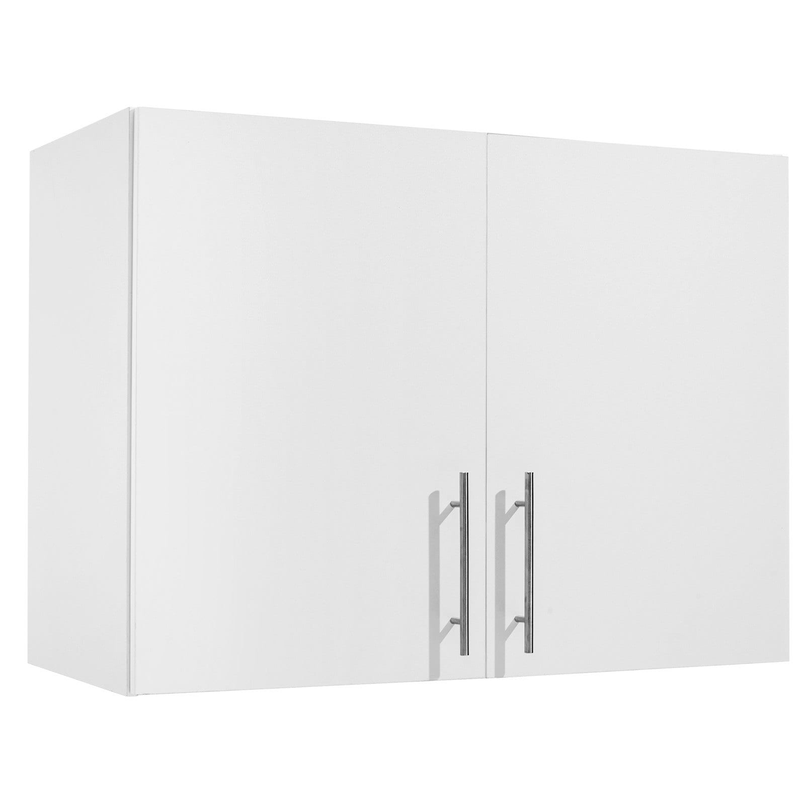 Slickblue - Wall Mounted 32 W x 24 H - Inch White Storage Cabinet with Adjustable Shelf Soft Clos...
