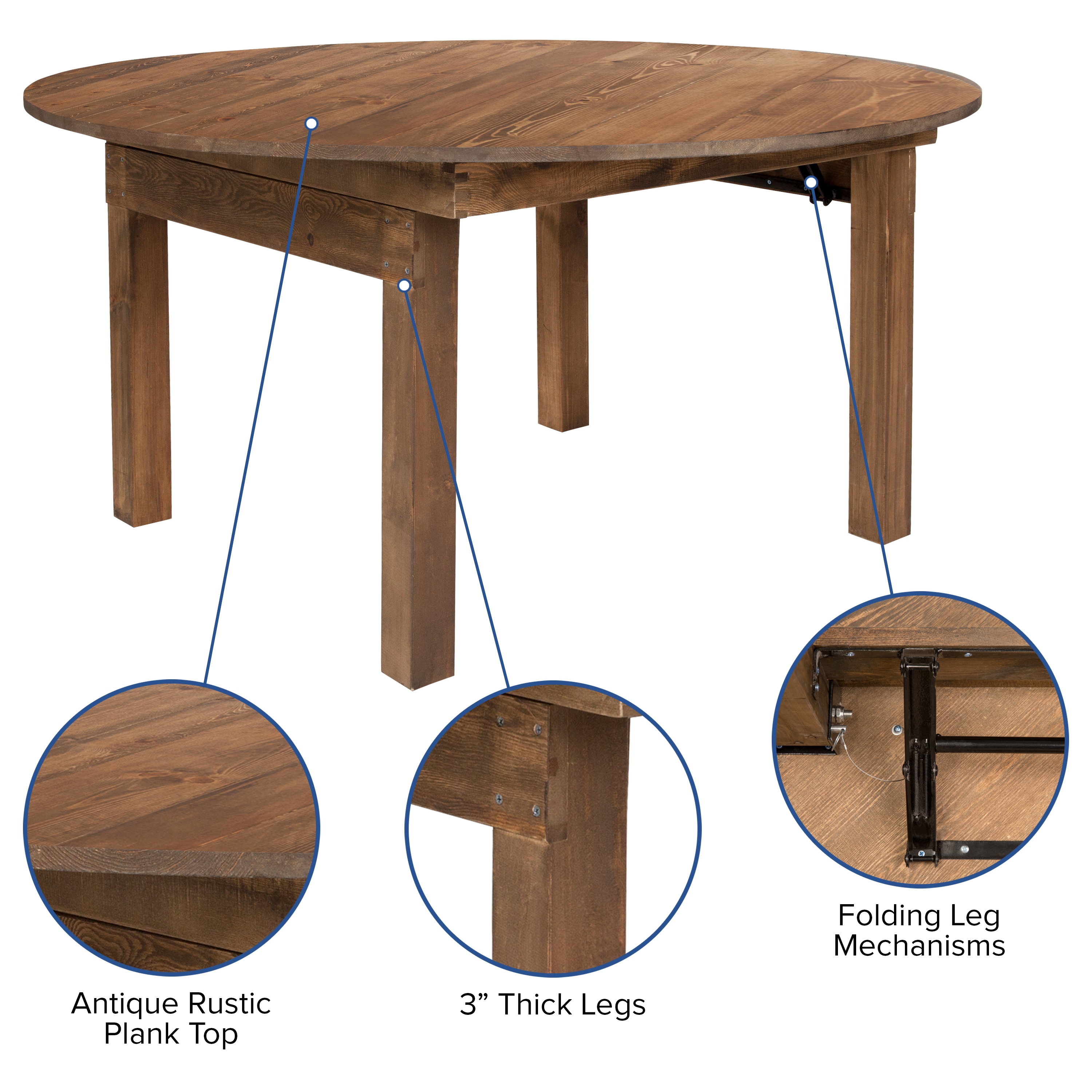 Flash Furniture 889142668282 Dining-Sets - View #3