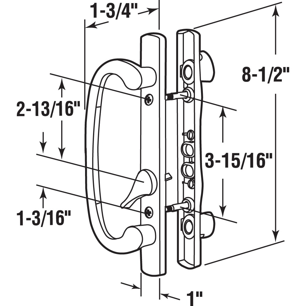 Prime-Line C 1282 Sliding-Patio-Door-Handles - View #2