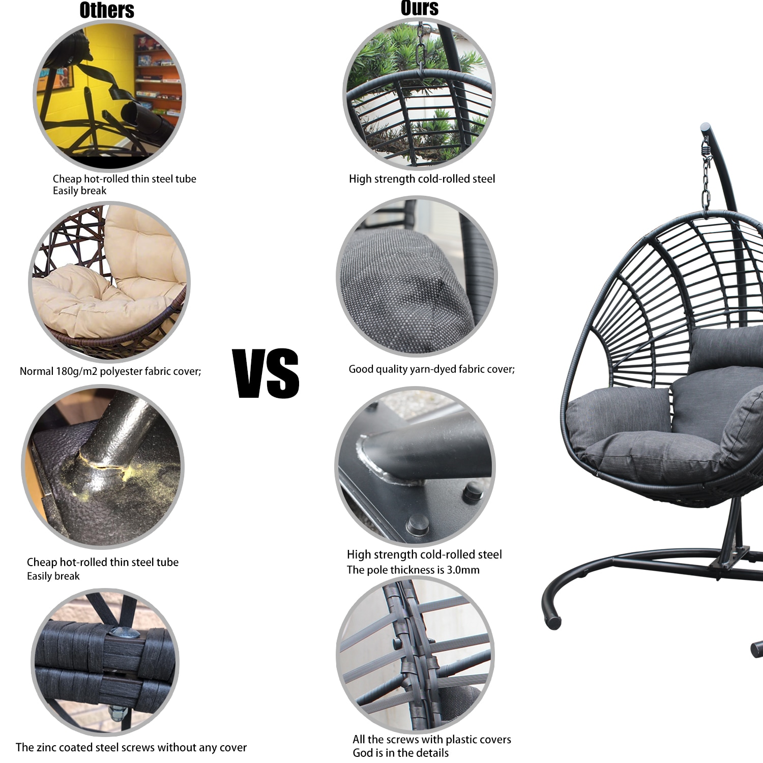 CASAINC IP-W40018294 Patio-Chairs - View #8