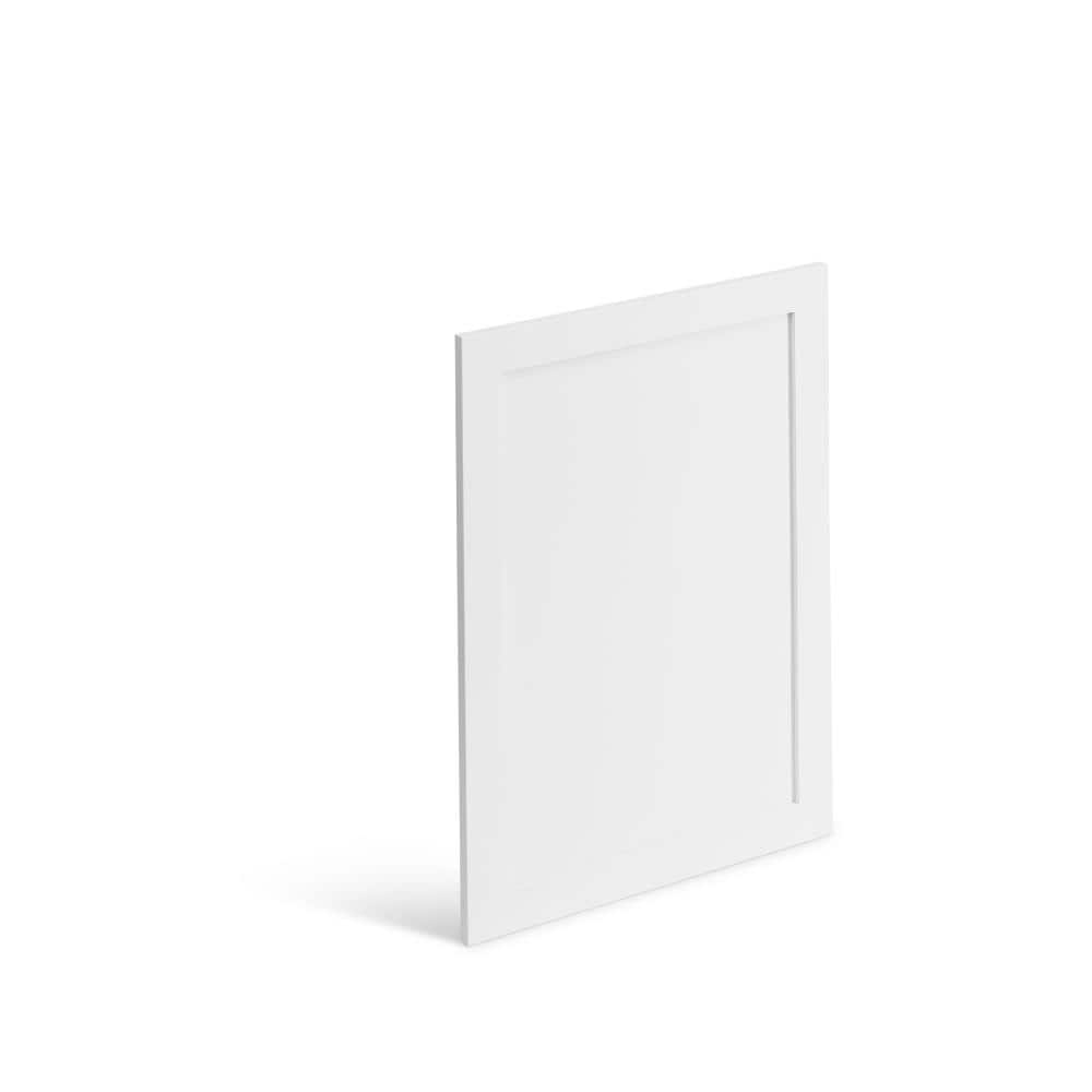 Valleywood Cabinetry 24-in W x 36-in H x 0.75-in D Painted Pure White ...
