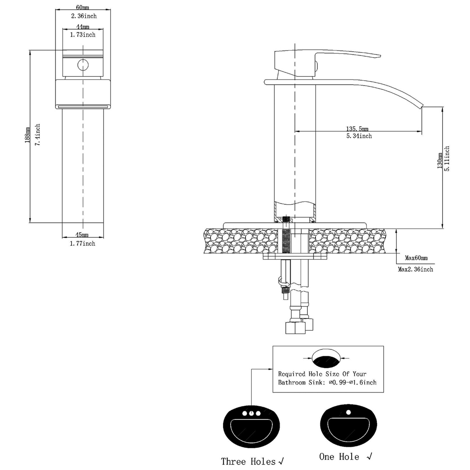 Flynama W123246593-E Lavatory-Faucets - View #8