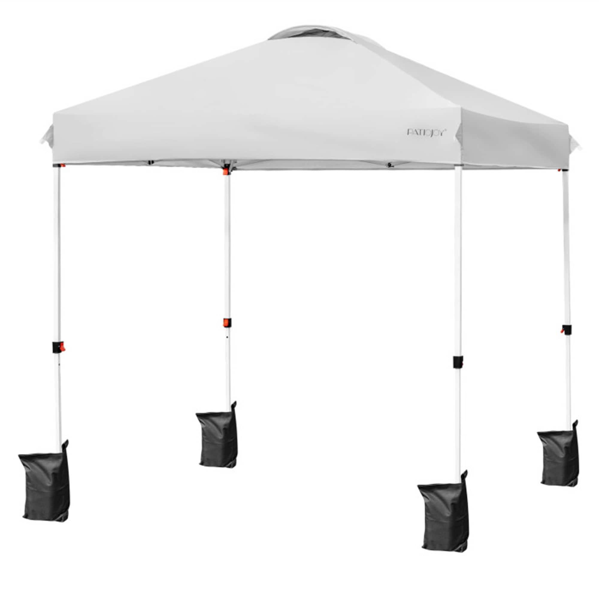 BABOOM BOM-0788-CO 6.6-Feet x 6.6-Feet Square Gray Pop-up canopy