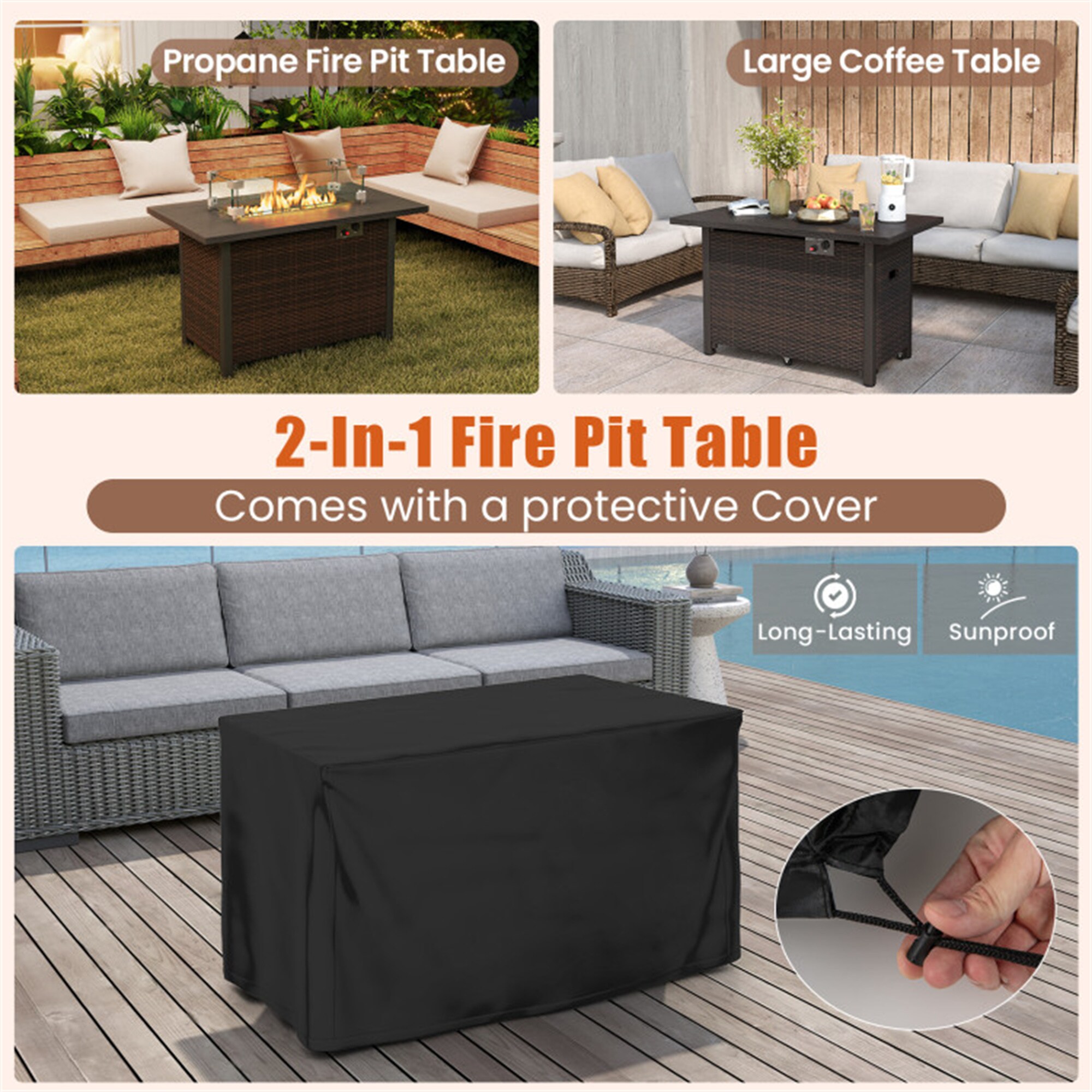 BABOOM BOM-98937-OR Outdoor-Gas-Firepits - View #9