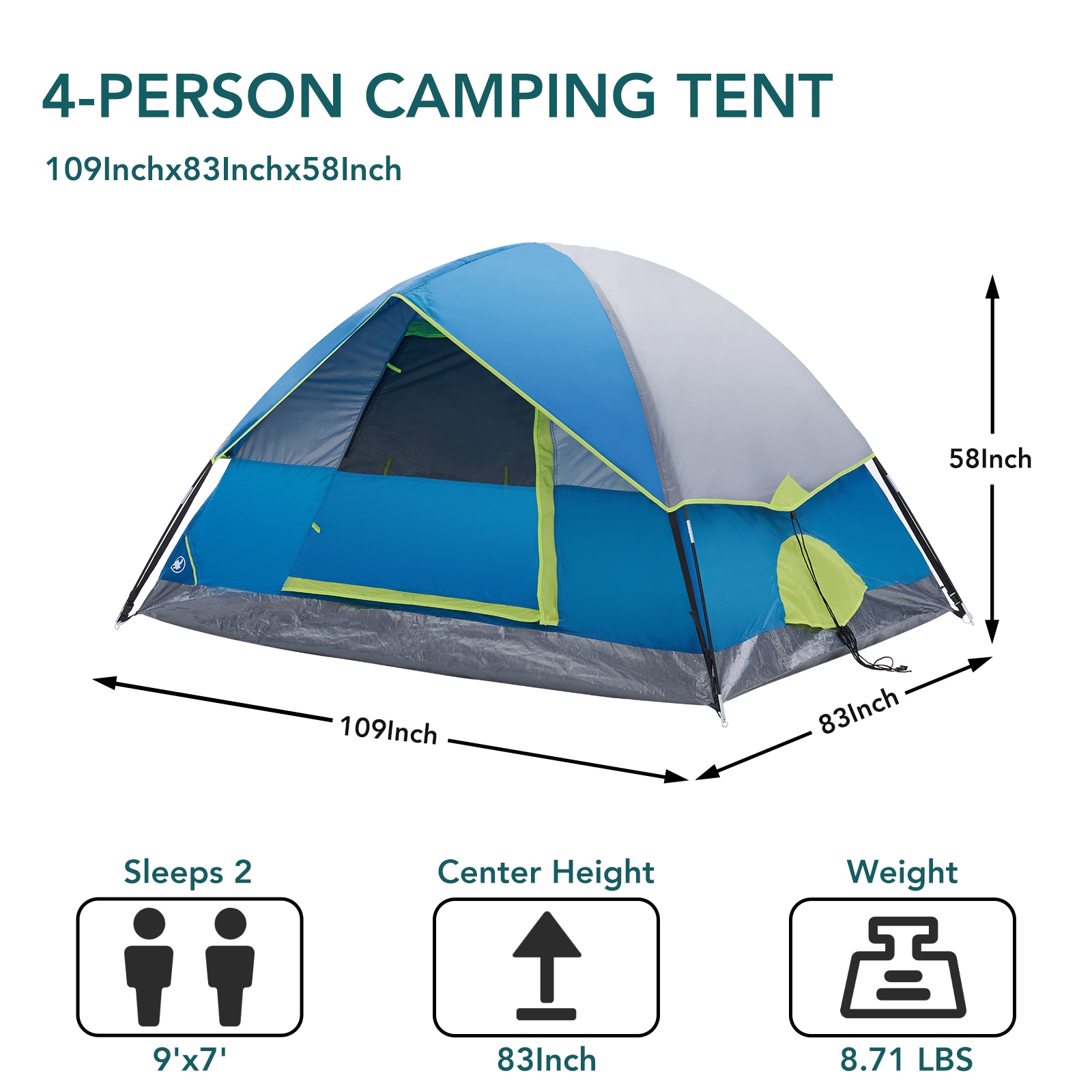 Sweetcrispy L-OC-ZPV13YD-4NBU tents - View #8