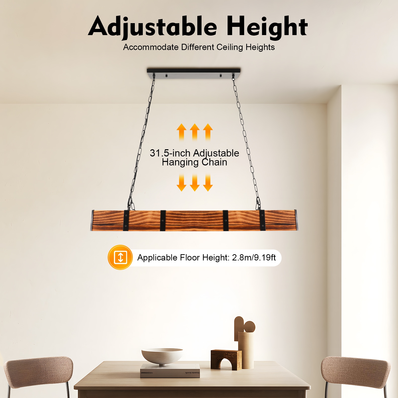 Oukaning HG-ZYLLJM-3627 Pendant-Lights - View #3