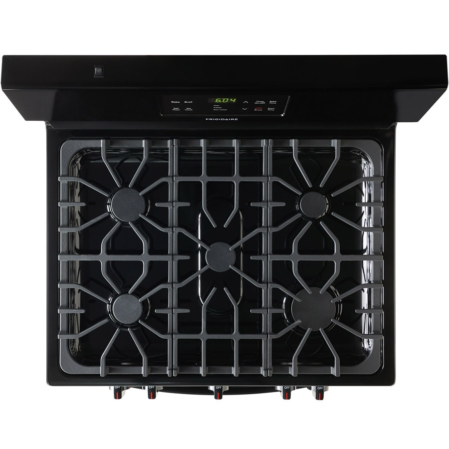 Frigidaire 30-in 5 Burners 5-cu Ft Self-cleaning Freestanding Natural ...