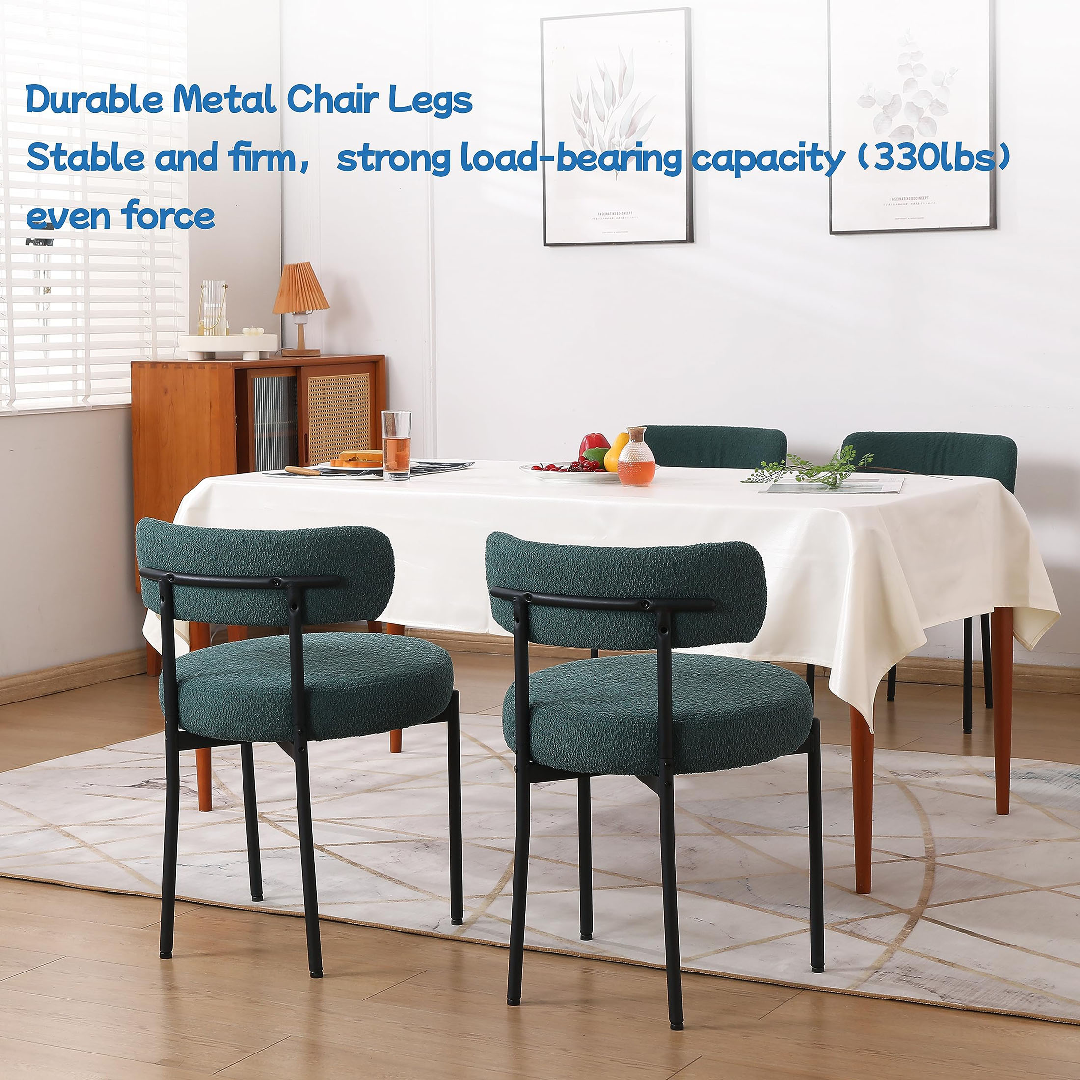 DYHOME SJ-RDC-DGE-6 Dining-Chairs - View #3