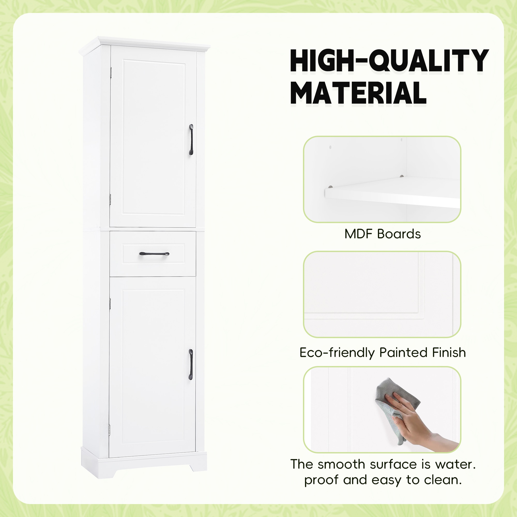 Tatayosi XH-P246463K Bathroom-Wall-Cabinets - View #6