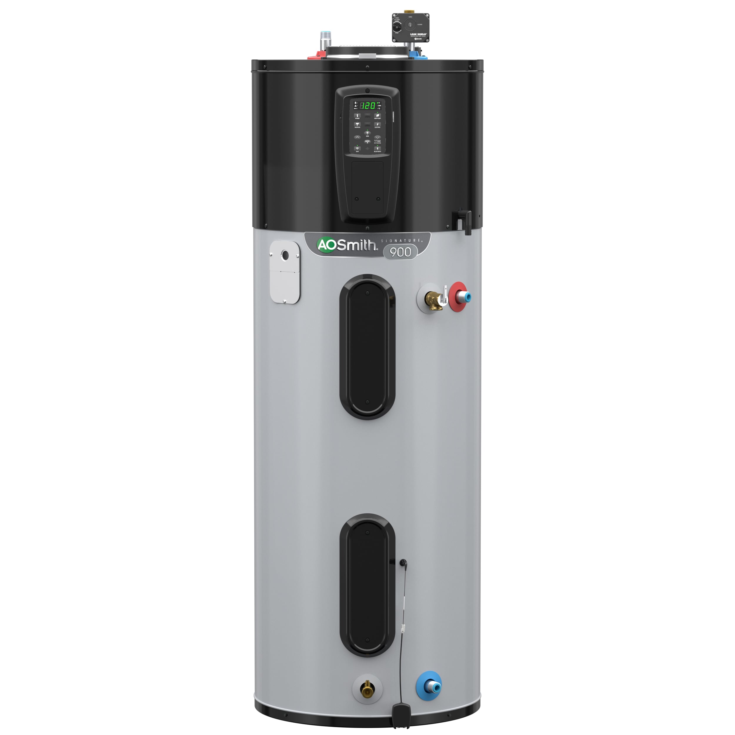 A.O. Smith Signature 900 50-Gallon Tall 10-Year Warranty 240-Volt Smart Hybrid Grid Capable Heat Pump Water Heater with Leak Detection & Automatic Shut-Off