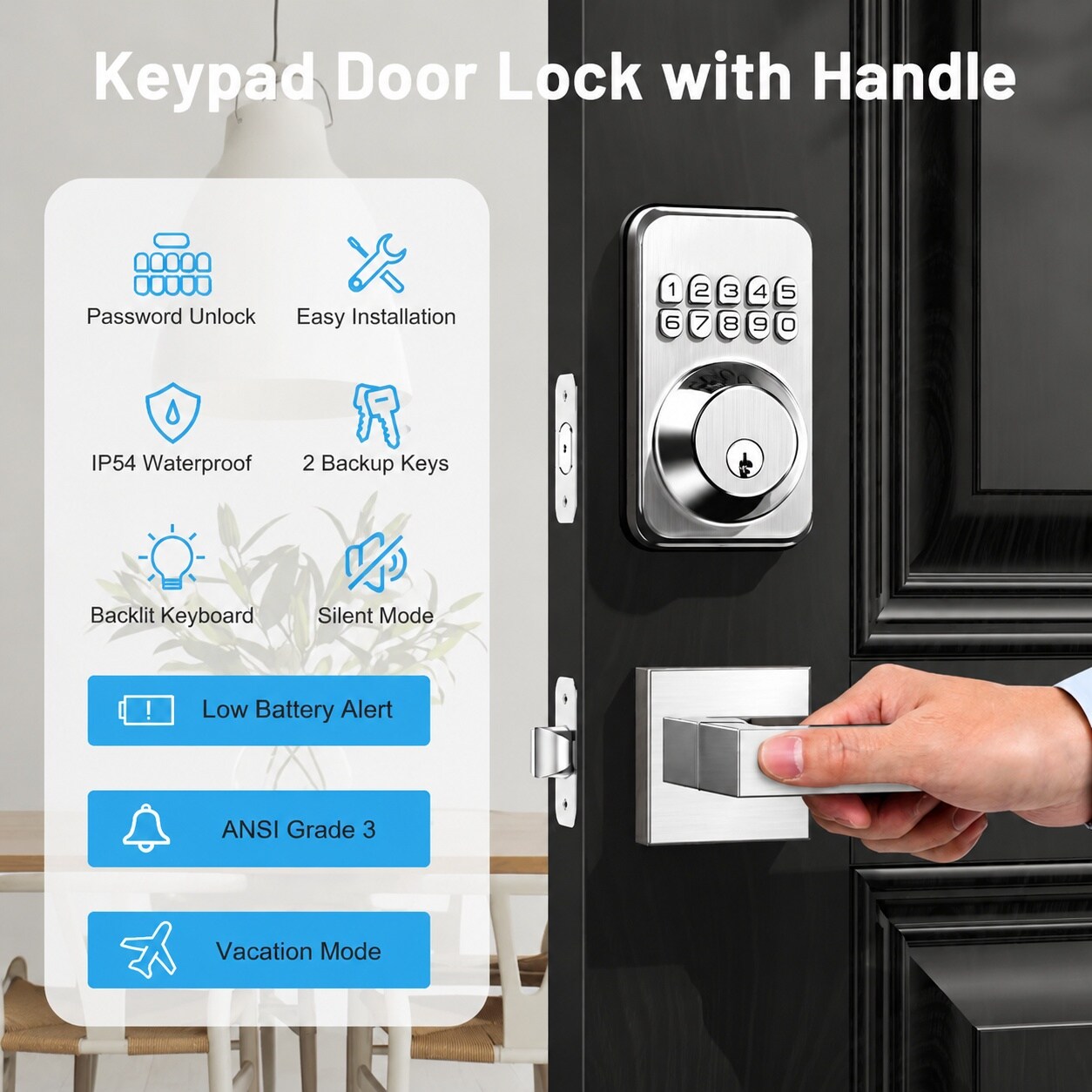 Misopily LMS0804M250 Electronic-Door-Locks - View #5